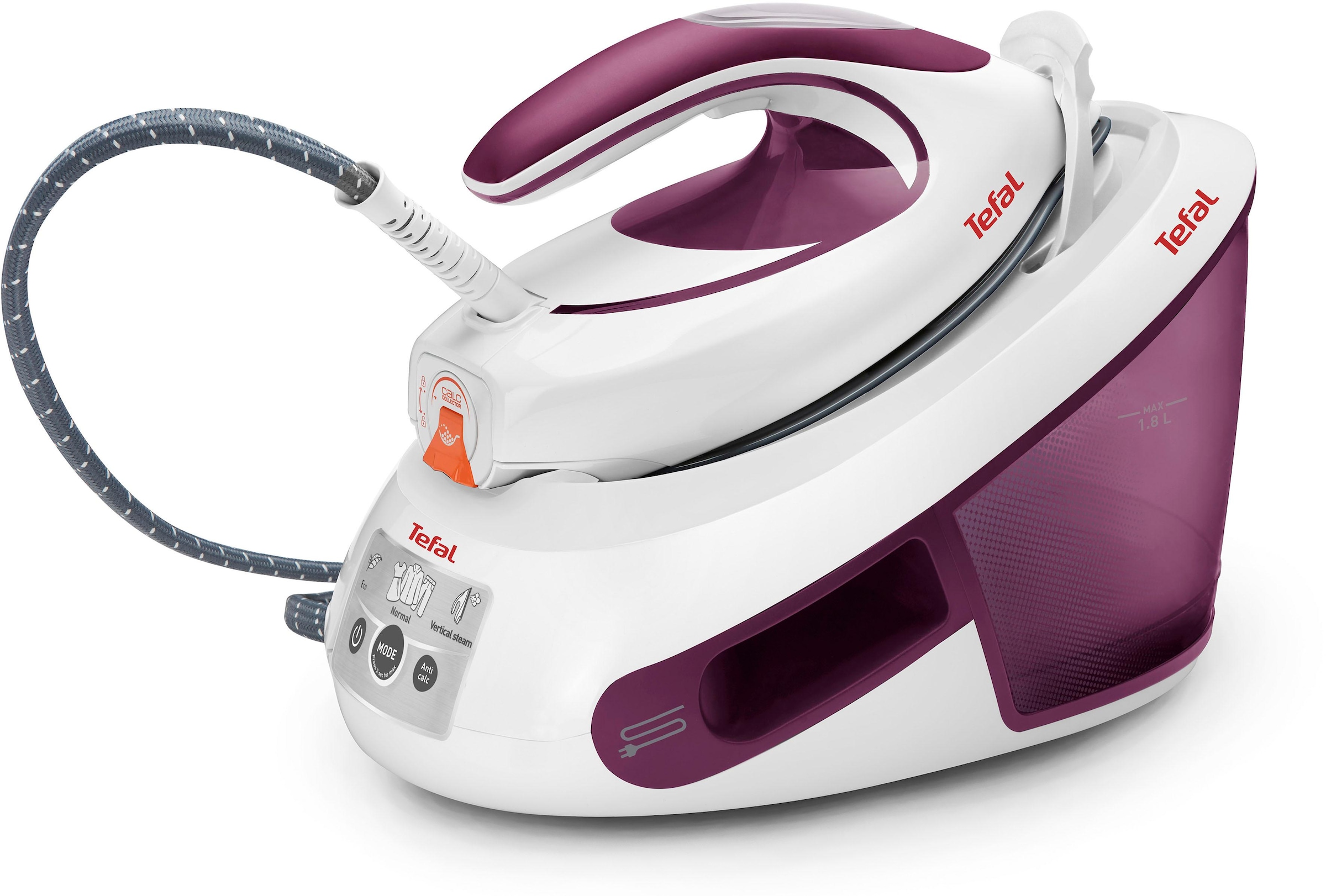 Tefal Dampfbugelstation Sv8054 Express Anti Calc 1800 Ml Wassertank 2800 Watt Jetzt Kaufen Bei Otto
