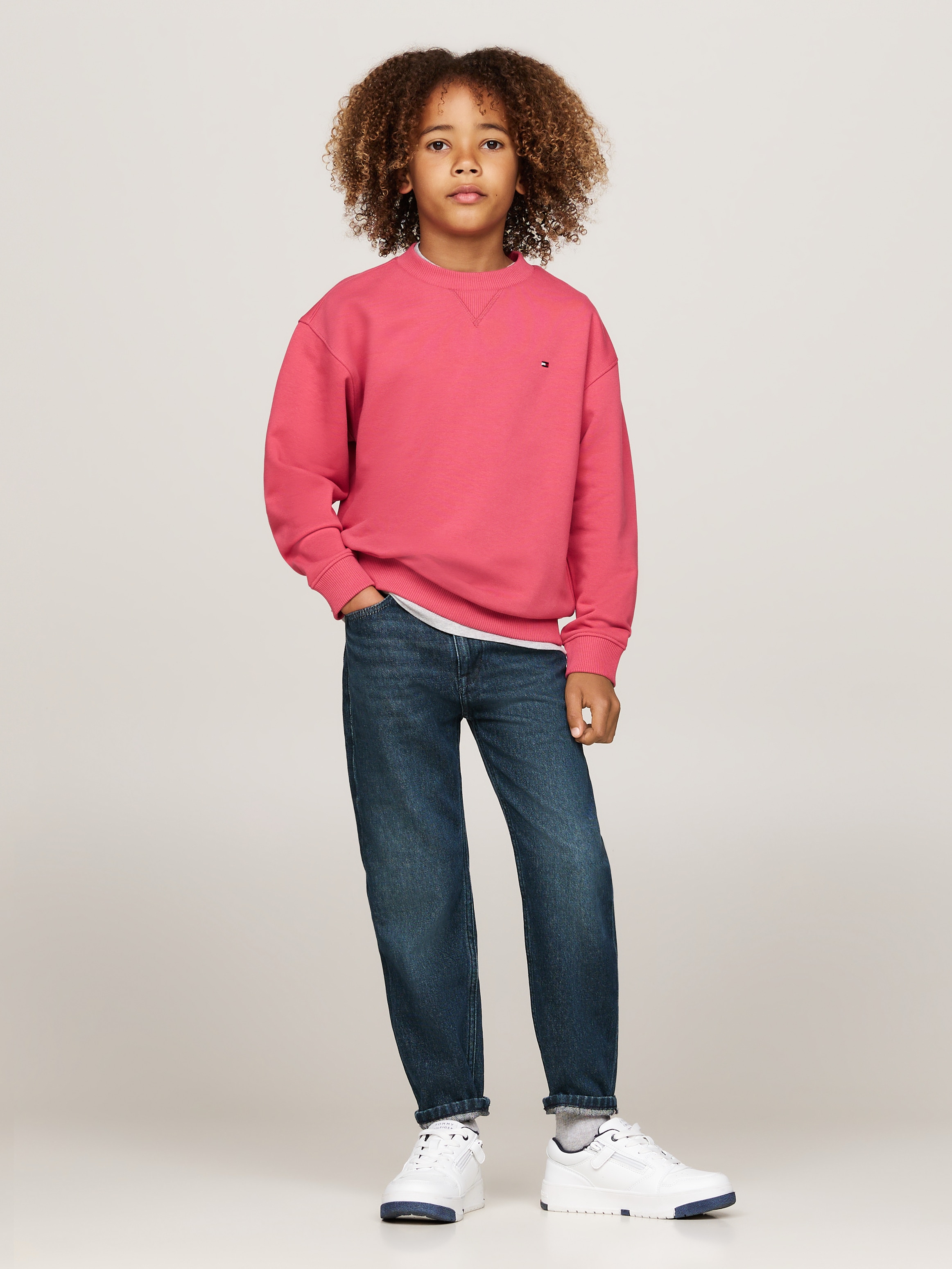 Tommy Hilfiger Sweatshirt »U TIMELESS SWEATSHIRT«, in Unifarbe