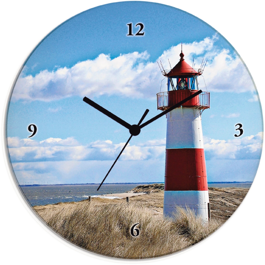 Artland Wanduhr »Leuchtturm Sylt«