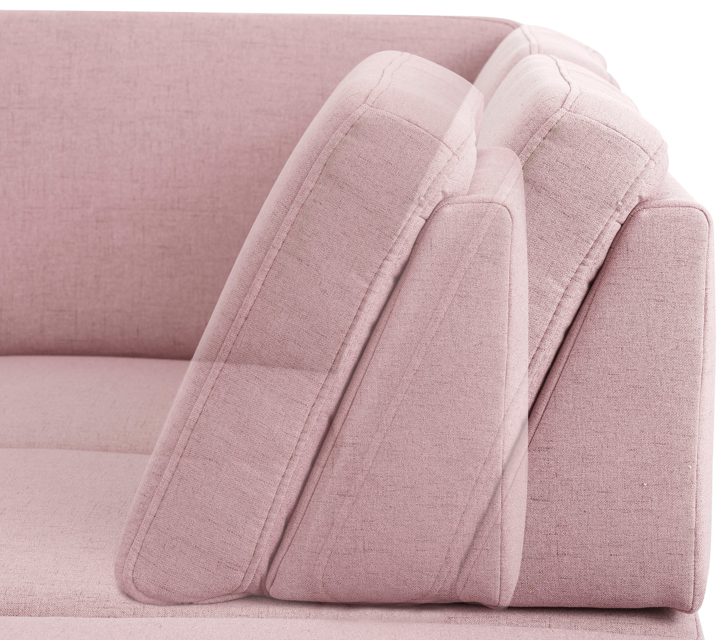 Home affaire Ecksofa »Palace L-Form«, incl. Sitztiefenverstellung, wahlweise mit Bettfunktion und Stauraum