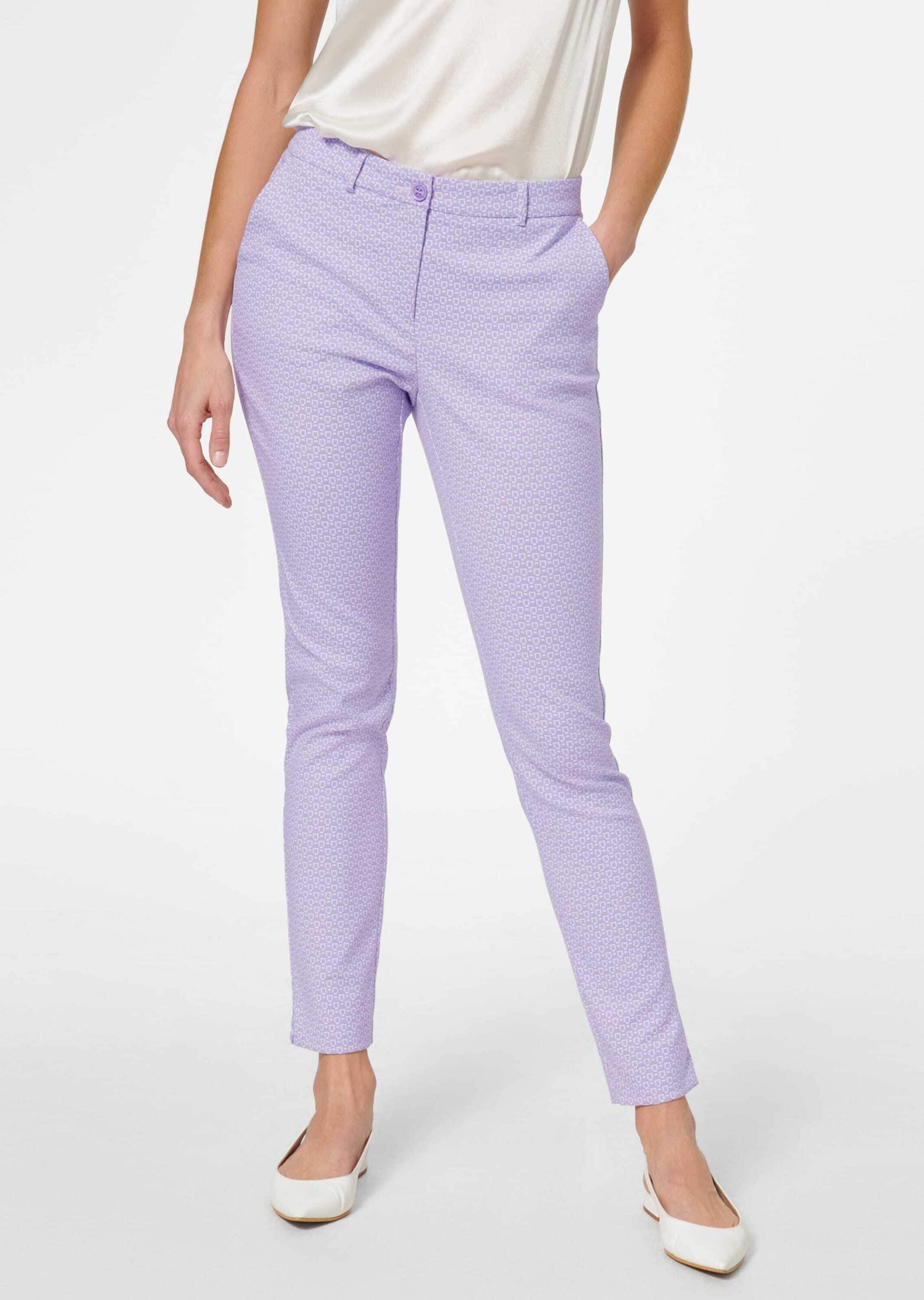 MADELEINE Stoffhose »Hose Jacquard-Hose mit Unikat-Dessin«