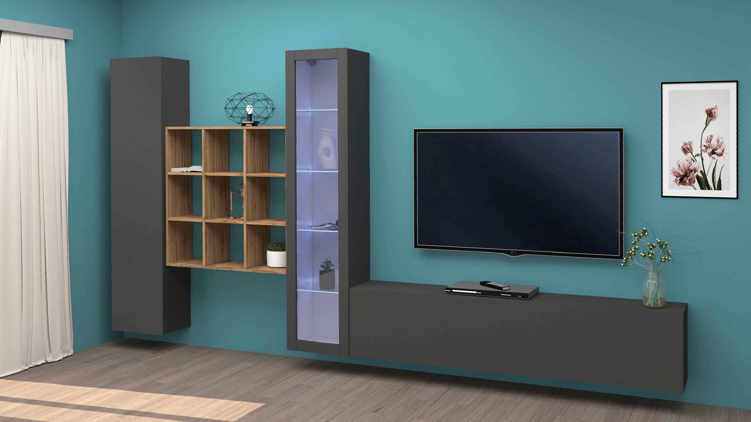 INOSIGN Wohnwand »Maruska« 1 Stk. tlg.