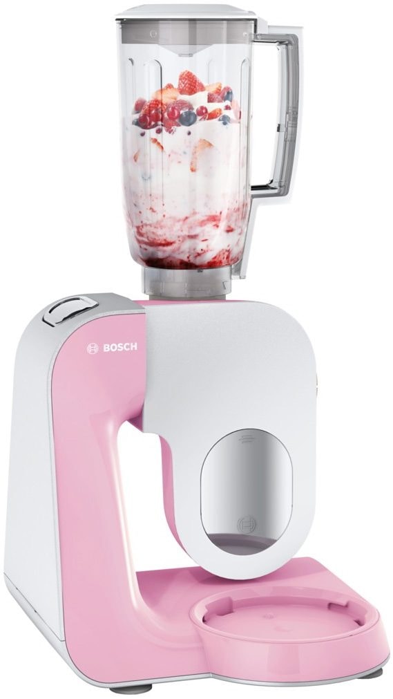 BOSCH Küchenmaschine »CreationLine MUM58K20«, inkl. 1,25 L Mixer, Durchlaufschnitzler, 3 Scheiben und Patisserie-Set