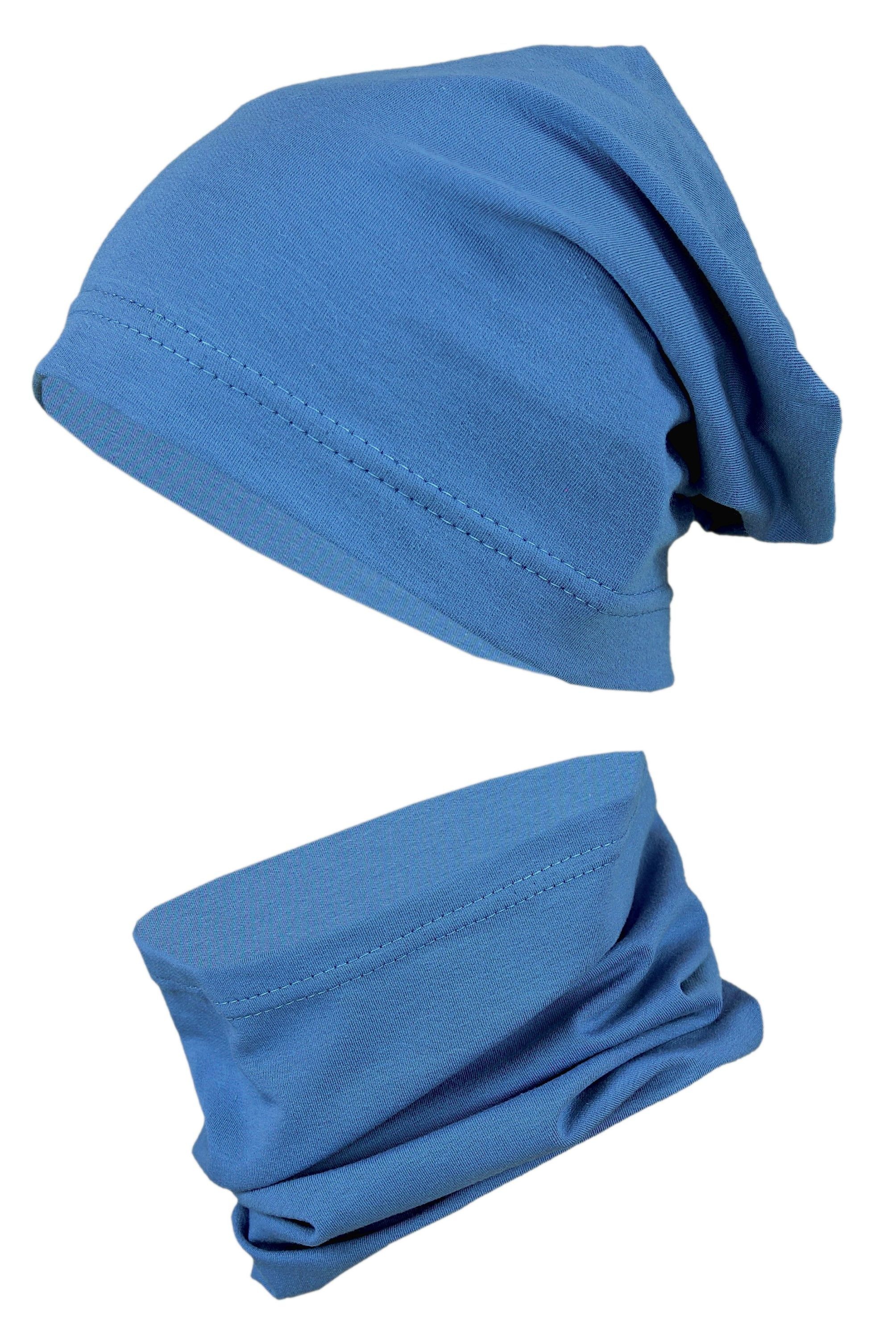 TupTam Beanie »Mütze Kinder Beanie Mütze Schlauchschal Set«