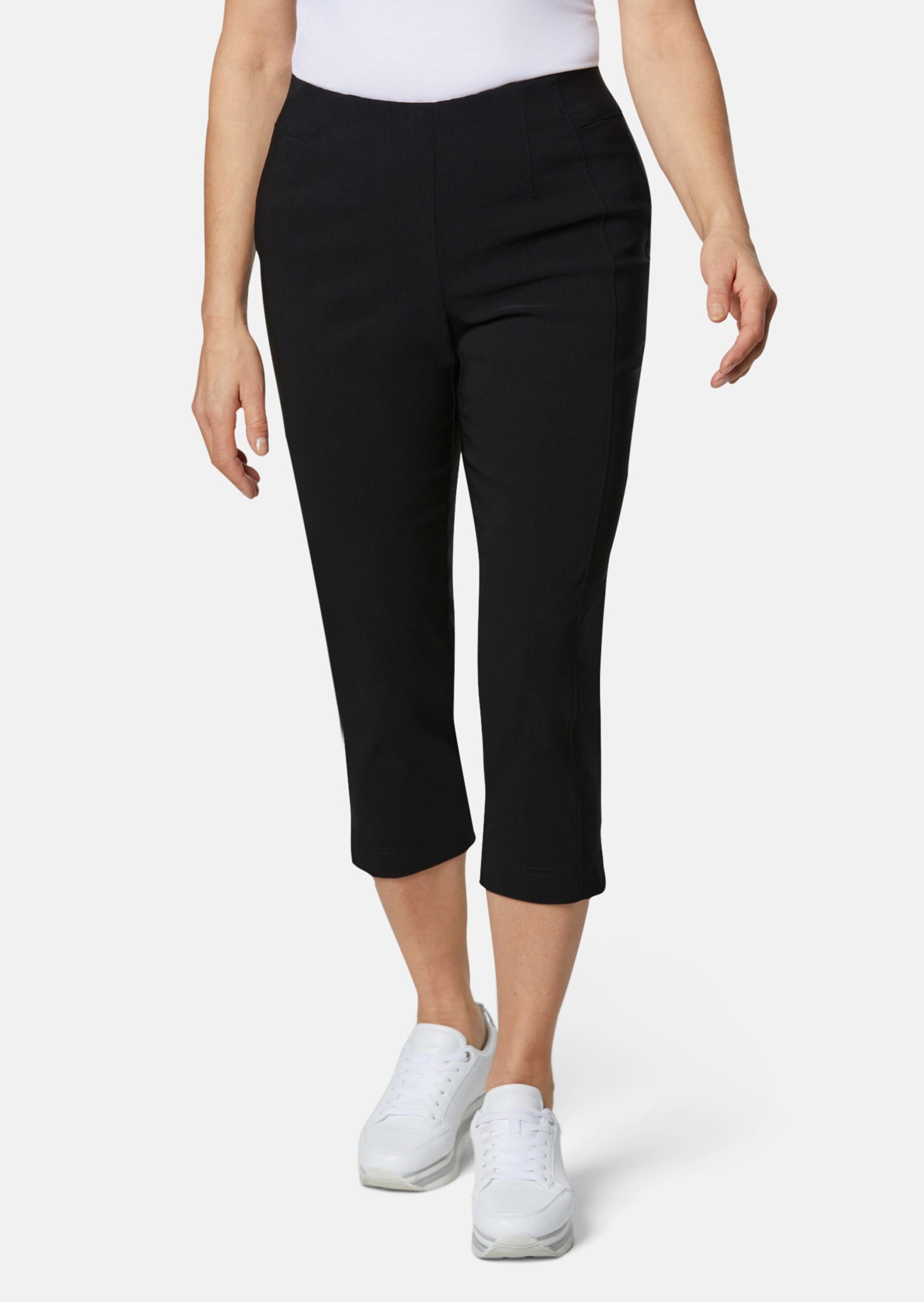 GOLDNER Schlupfhose »Kurzgröße Schlupfhose LOUISA mit Steppnähten«