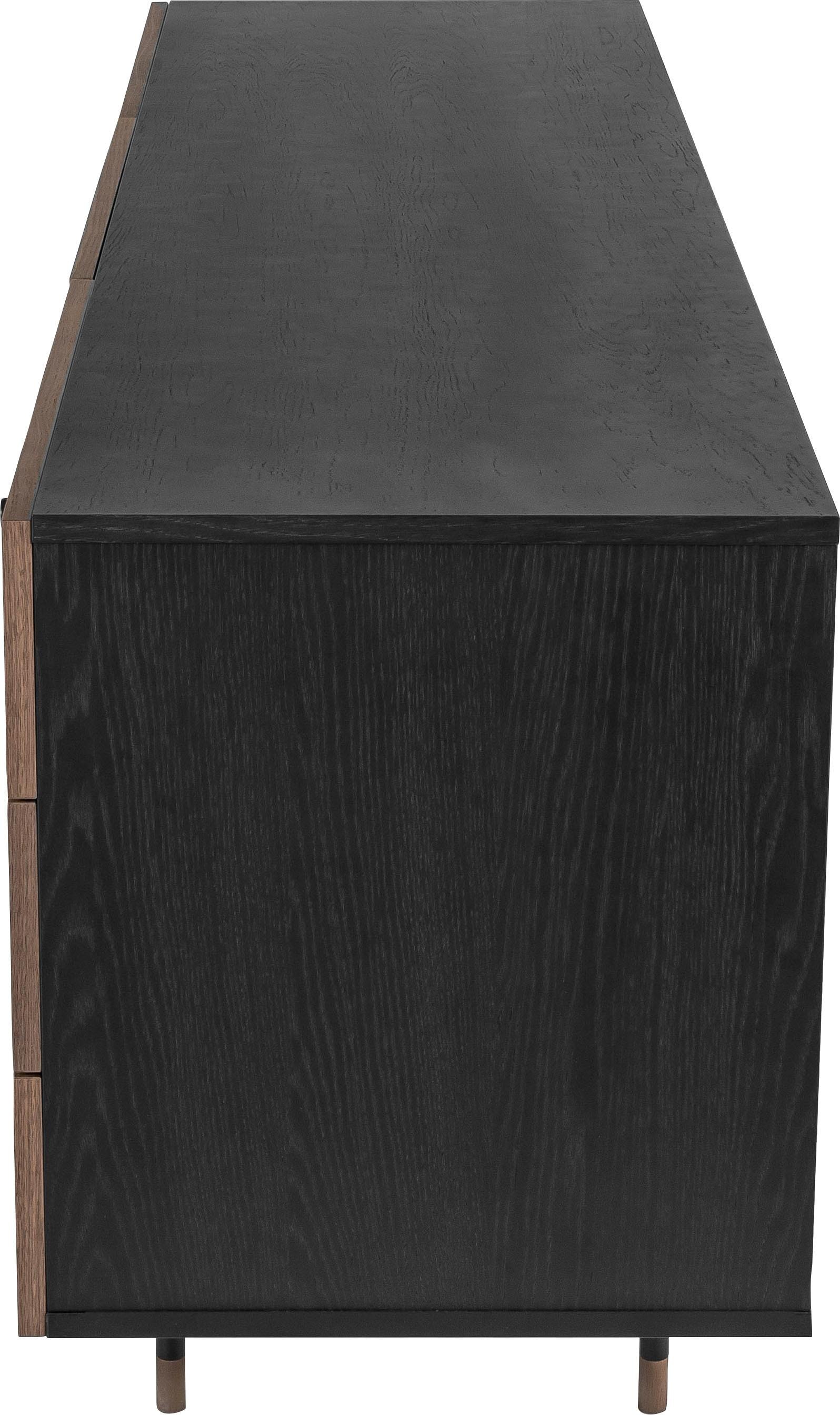 Woodman Sideboard »Daniel«, Kommode mit Holzfurnier aus Walnussbaum, Breite 180 cm, FSC®