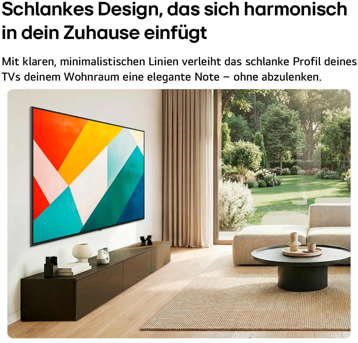 LG QNED-Fernseher »65QNED82B6B« 164 cm/65 ″ Smart-TV