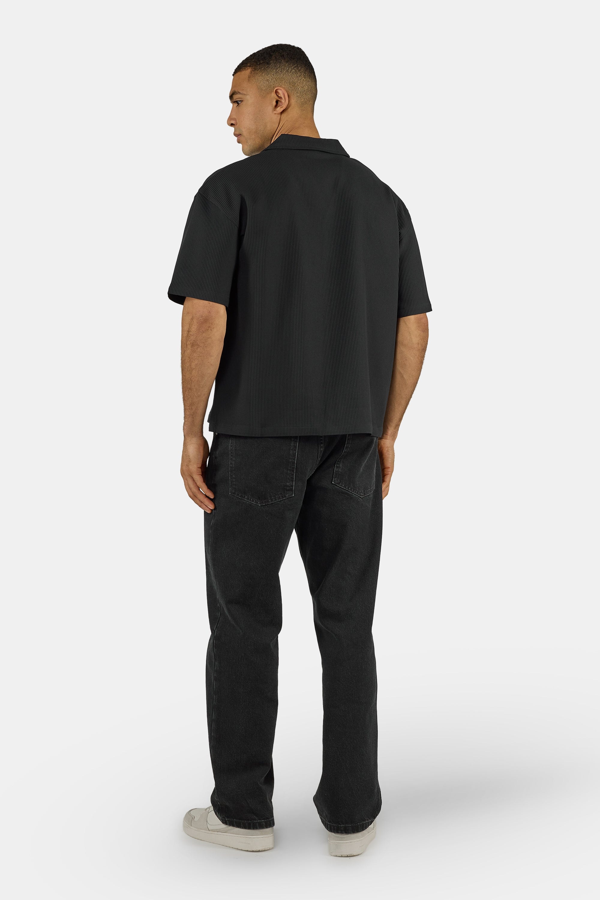 PEGADOR Kurzarmhemd »TROY PLISSEE SUMMER SHIRT« Baumwollmischung, regular fit