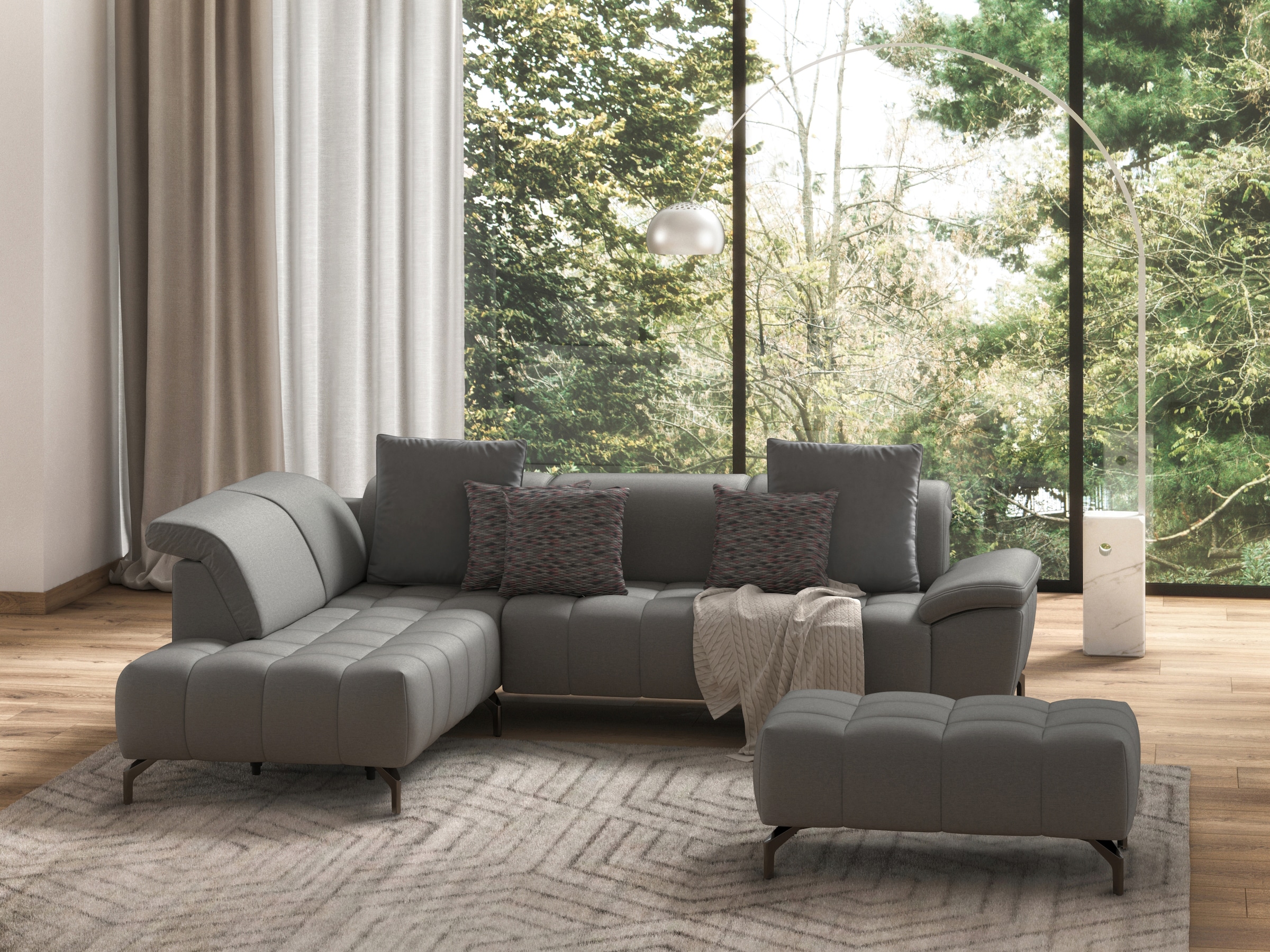 sit&more Hocker »Cool«, mit schwarzen Füßen
