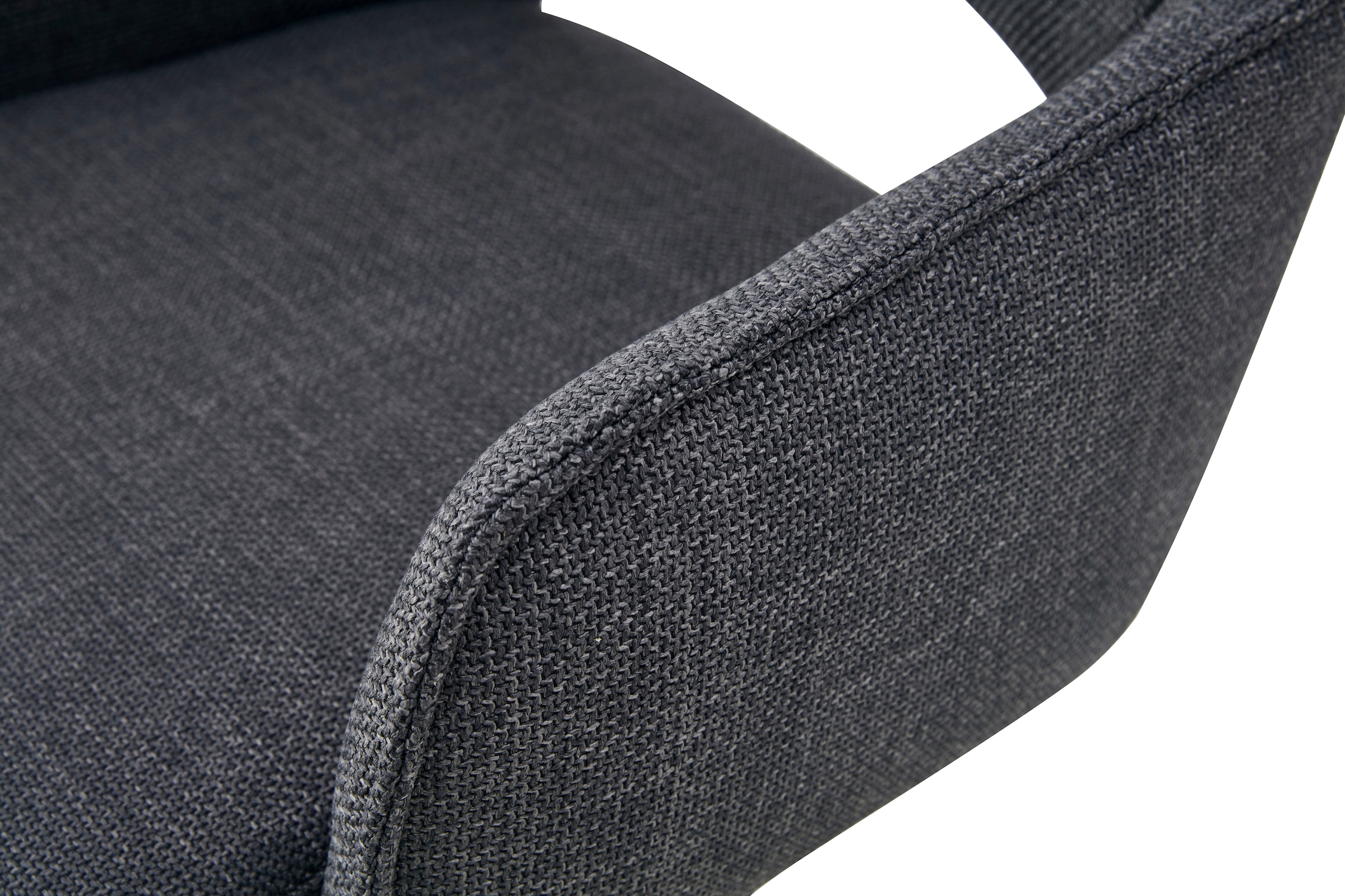 Home affaire Drehstuhl »BELLEVILLE, 2er Set, mit Metallgestell in matt schwarz« (Set) 2 Stk.