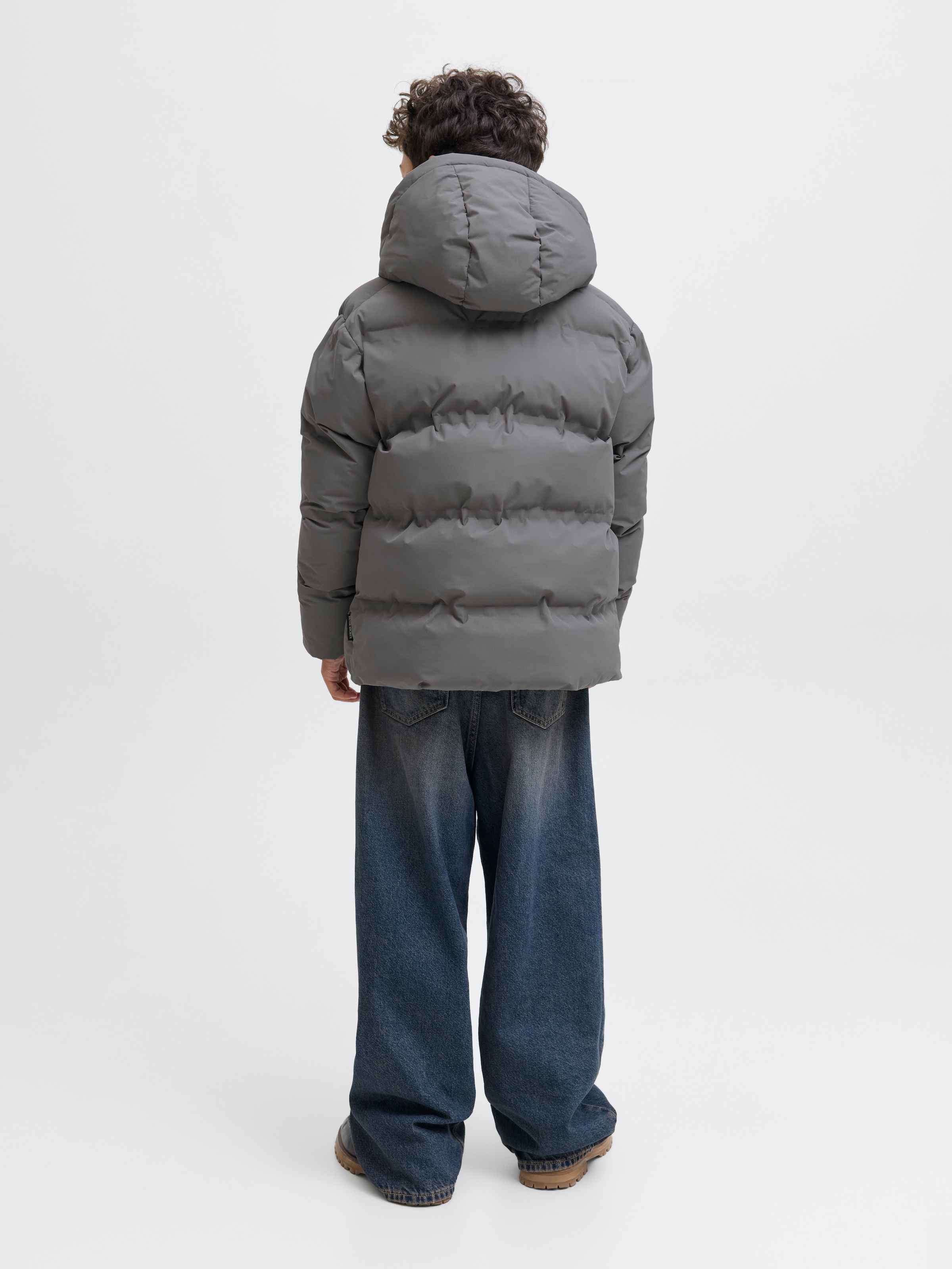 Jack & Jones Junior Steppjacke »JJESOHO PUFFER HOOD SN JNR«, mit Kapuze