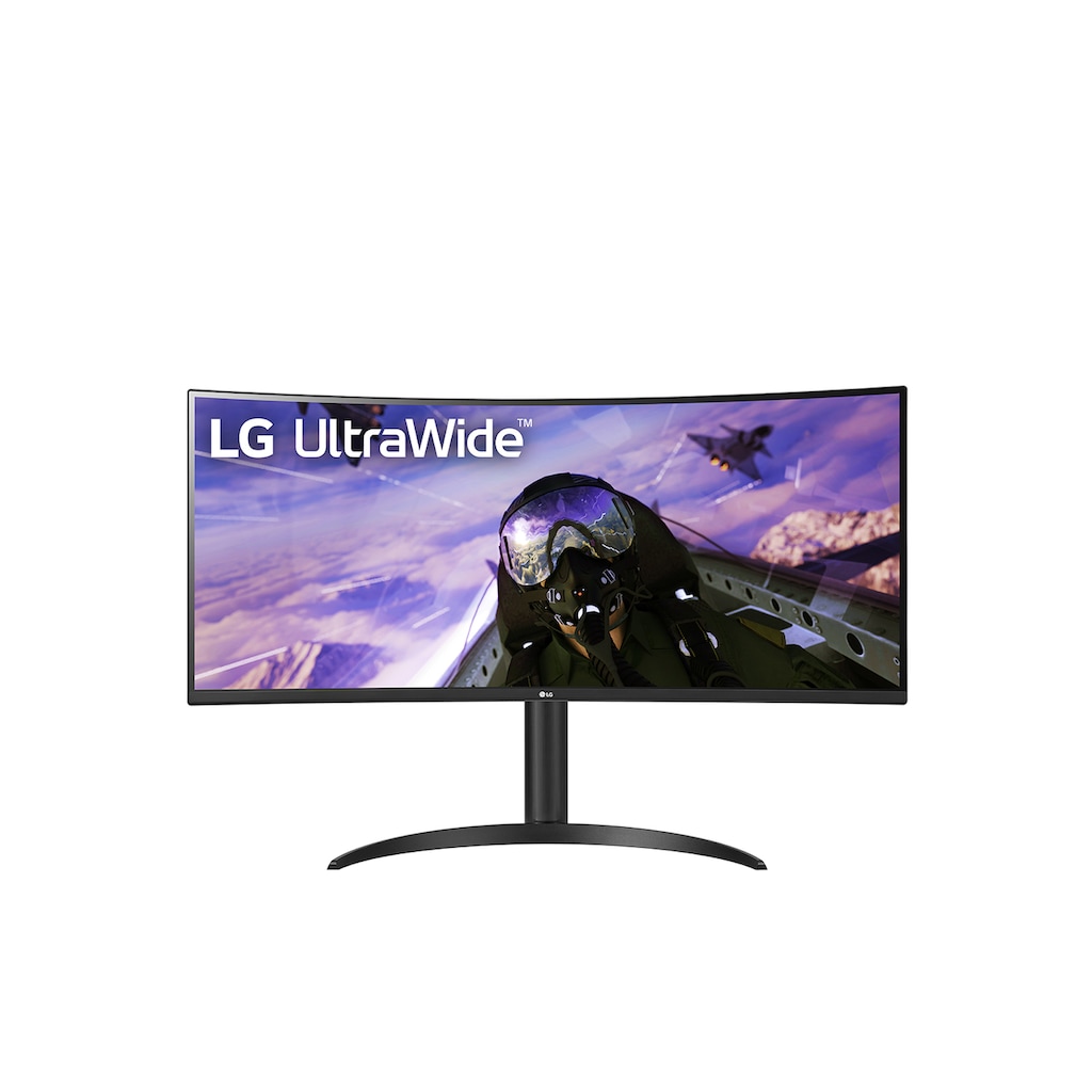LG Curved-Gaming-Monitor »34 21:9 Curved UltraWide Monitor«, 86,36 cm/34 Zoll, 3440 x 1440 px, Quad HD, 5 ms Reaktionszeit