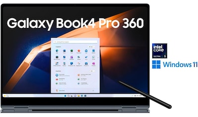 Notebook »NP960Q Galaxy Book4 Pro 360 16''«, 40,6 cm, / 16 Zoll, Intel, Core Ultra 5,...