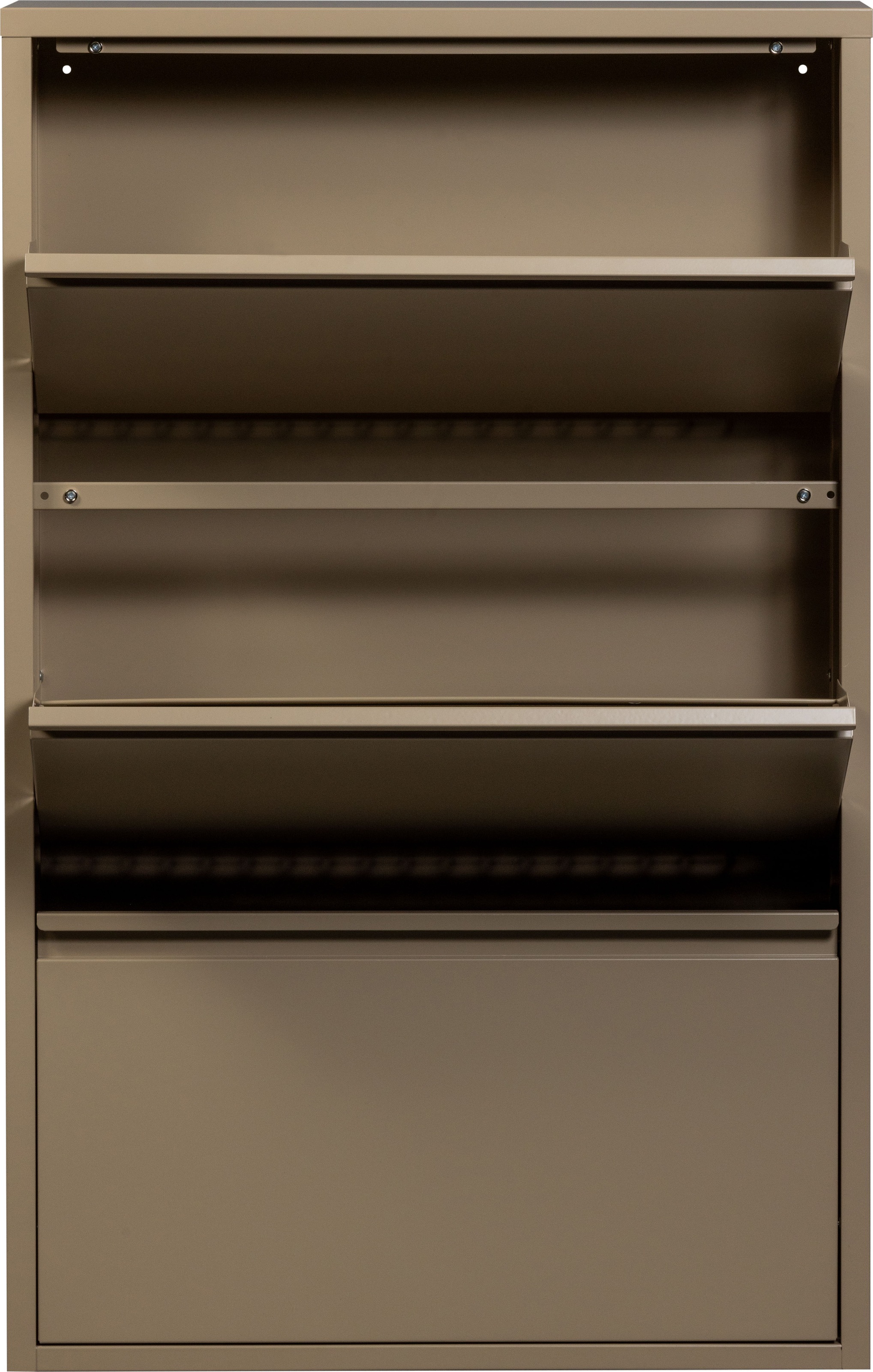 WOOOD Schuhschrank »Sandburg«, mit drei Fächern, Breite 66 cm