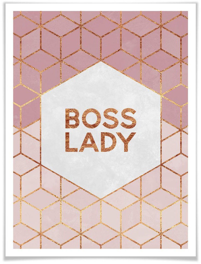 Wall-Art Poster »Boss Lady«, Personen, (1 St.)