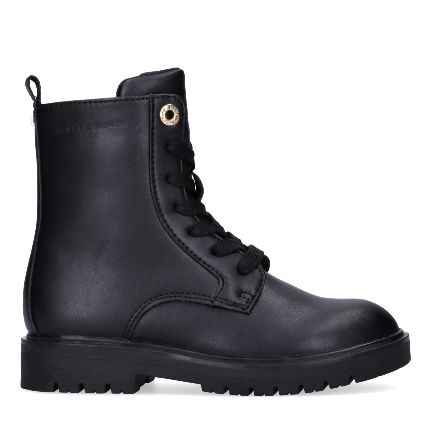 Tommy Hilfiger Schnürboots  Biker Boots, Winterboots mit Blockabsatz