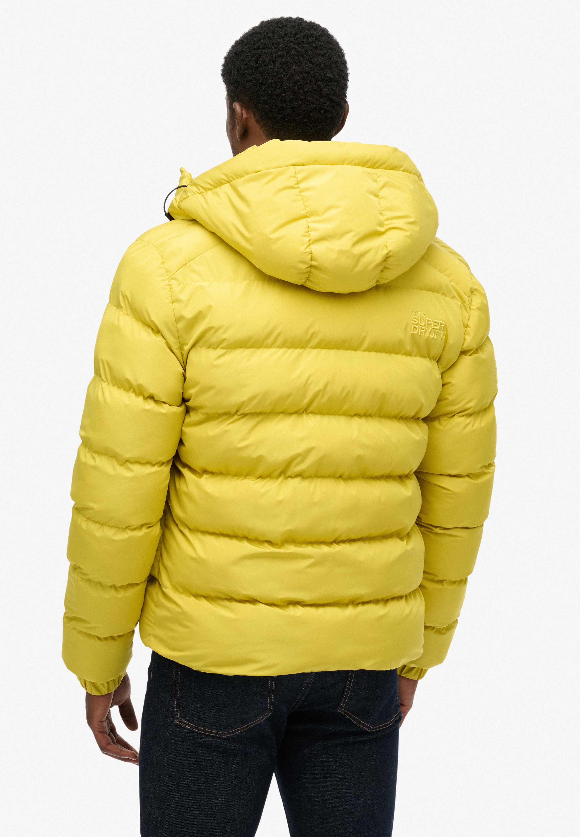 Superdry Steppjacke »HOODED SPORTS PUFFER JACKET«, mit Kapuze