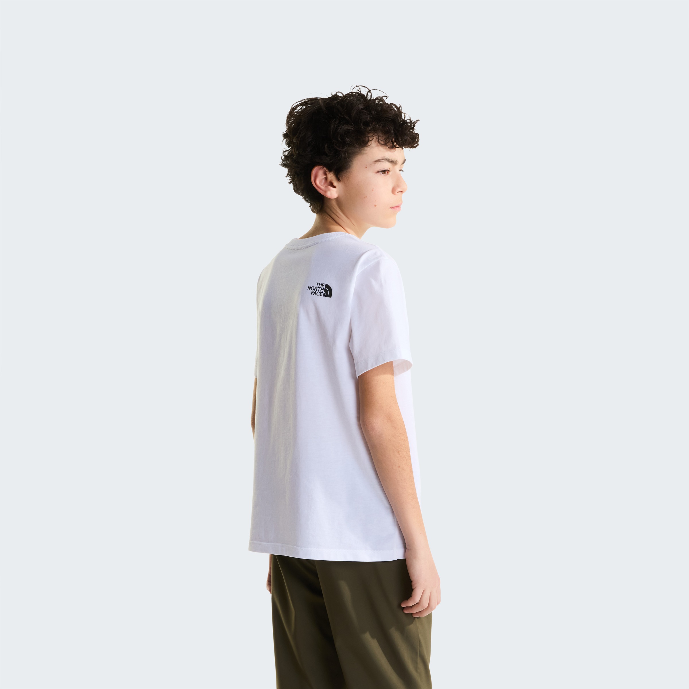 The North Face T-Shirt »TEEN EVOLUTION HALF DOME SS TEE« für Jugendliche, mit sportlichem Stil, Kurzarmdesign, aus Baumwolle