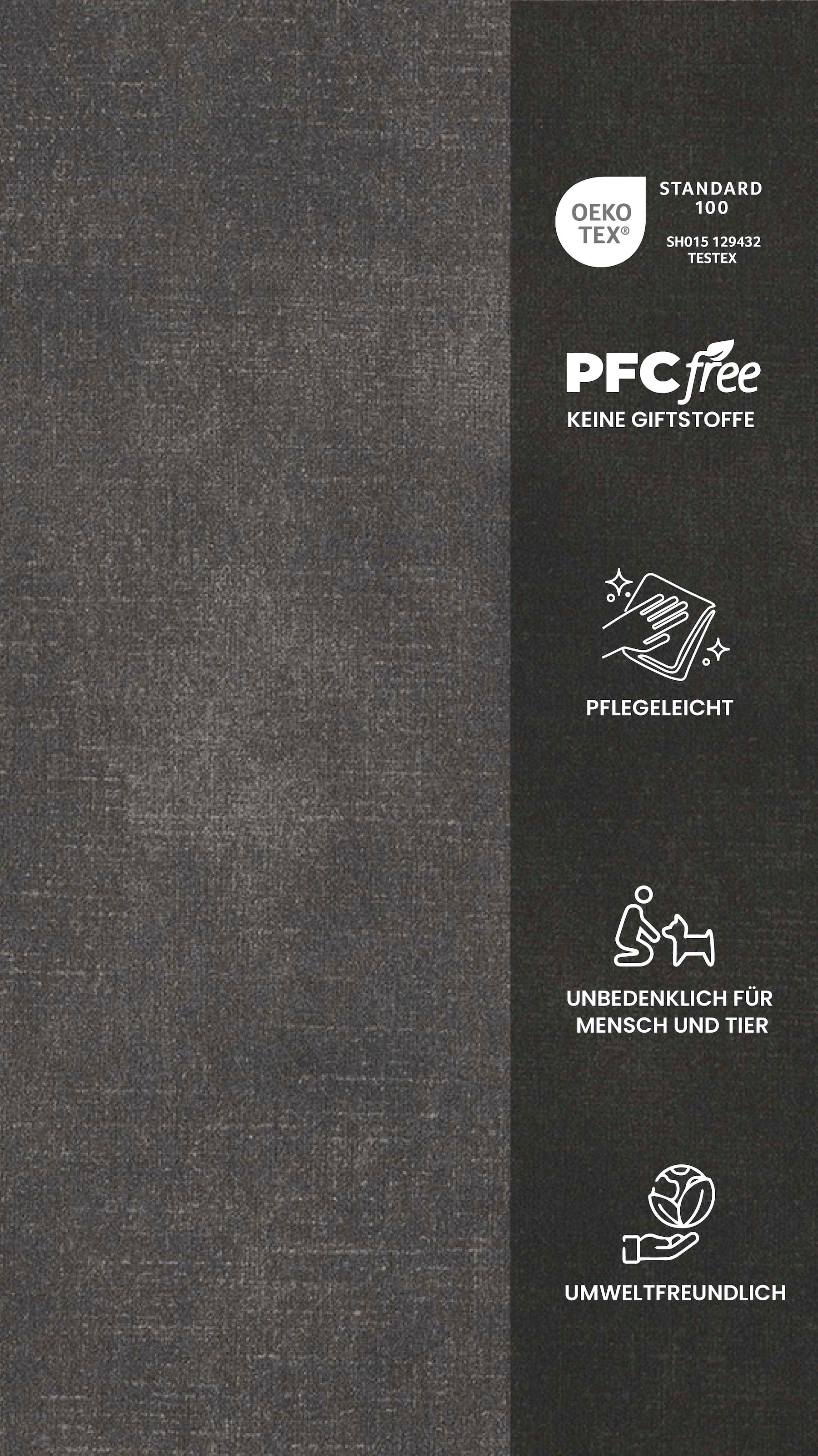 HELA Freischwinger »RIGA« (Set) 2 Stk.Freischwinger,Vierkantrohrgestell,mit Griff,Stoffkombination