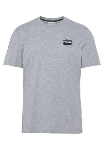 Lacoste T-Shirt, mit kleinem Print hinten über dem Saum kaufen