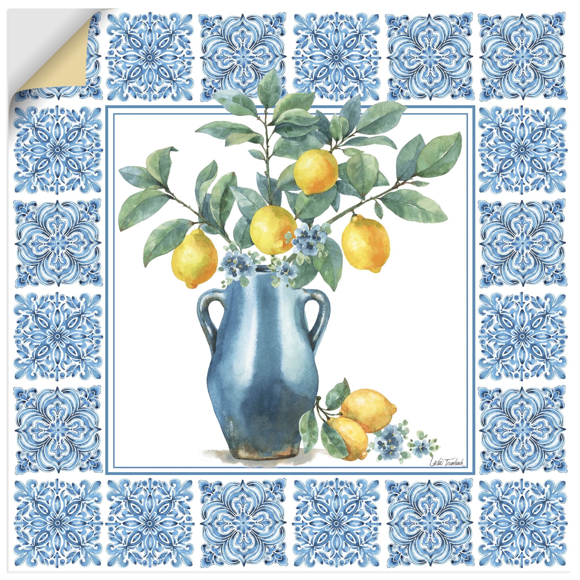 Artland Wandbild »Le Citron V« Arrangements 1 Stk. tlg. als Alubild, Leinwandbild, Poster, Wandaufkleber in verschied. Größen