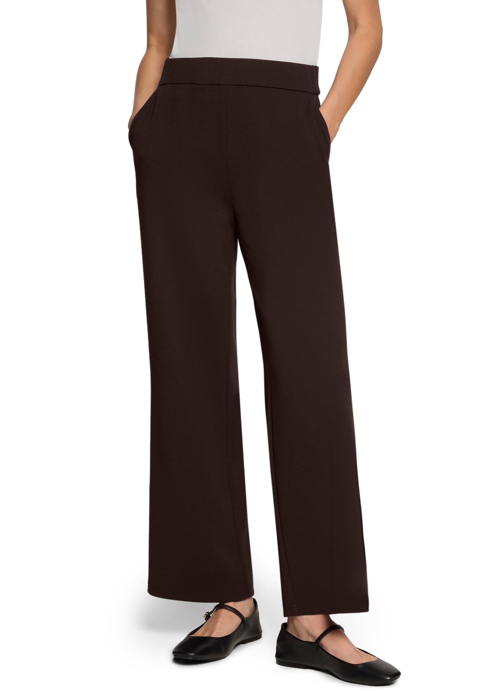 Zero Relaxhose »Casual-Hose mit weitem Bein Malou«