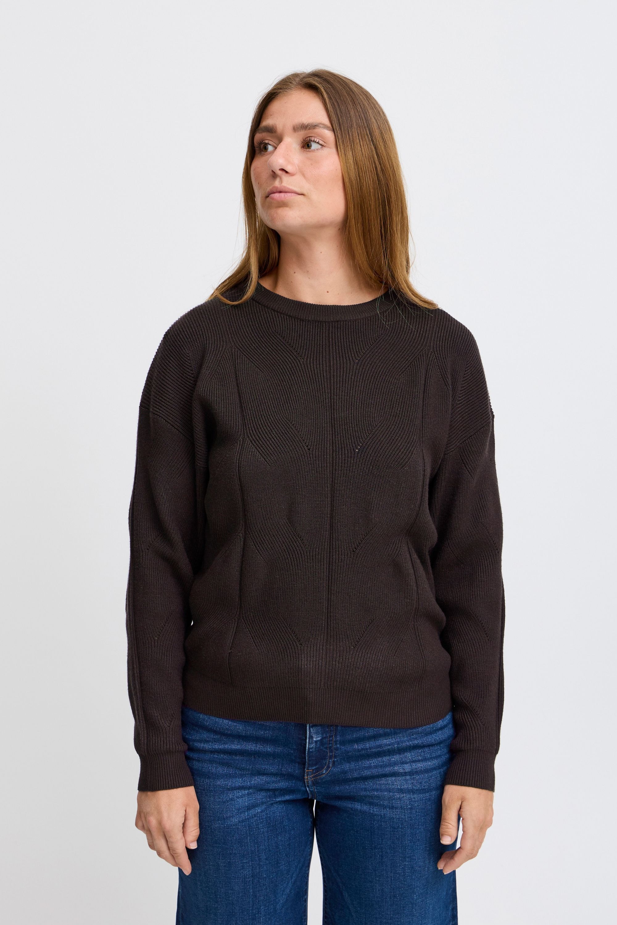 Ichi Strickpullover »Strickpullover IHBoston«