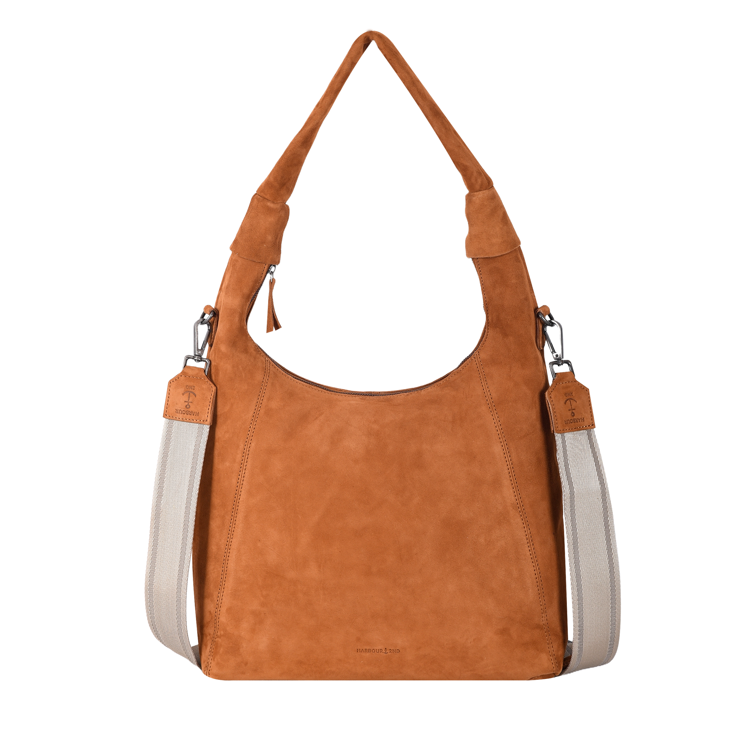 HARBOUR 2nd Hobo »Laurine« Velourleder