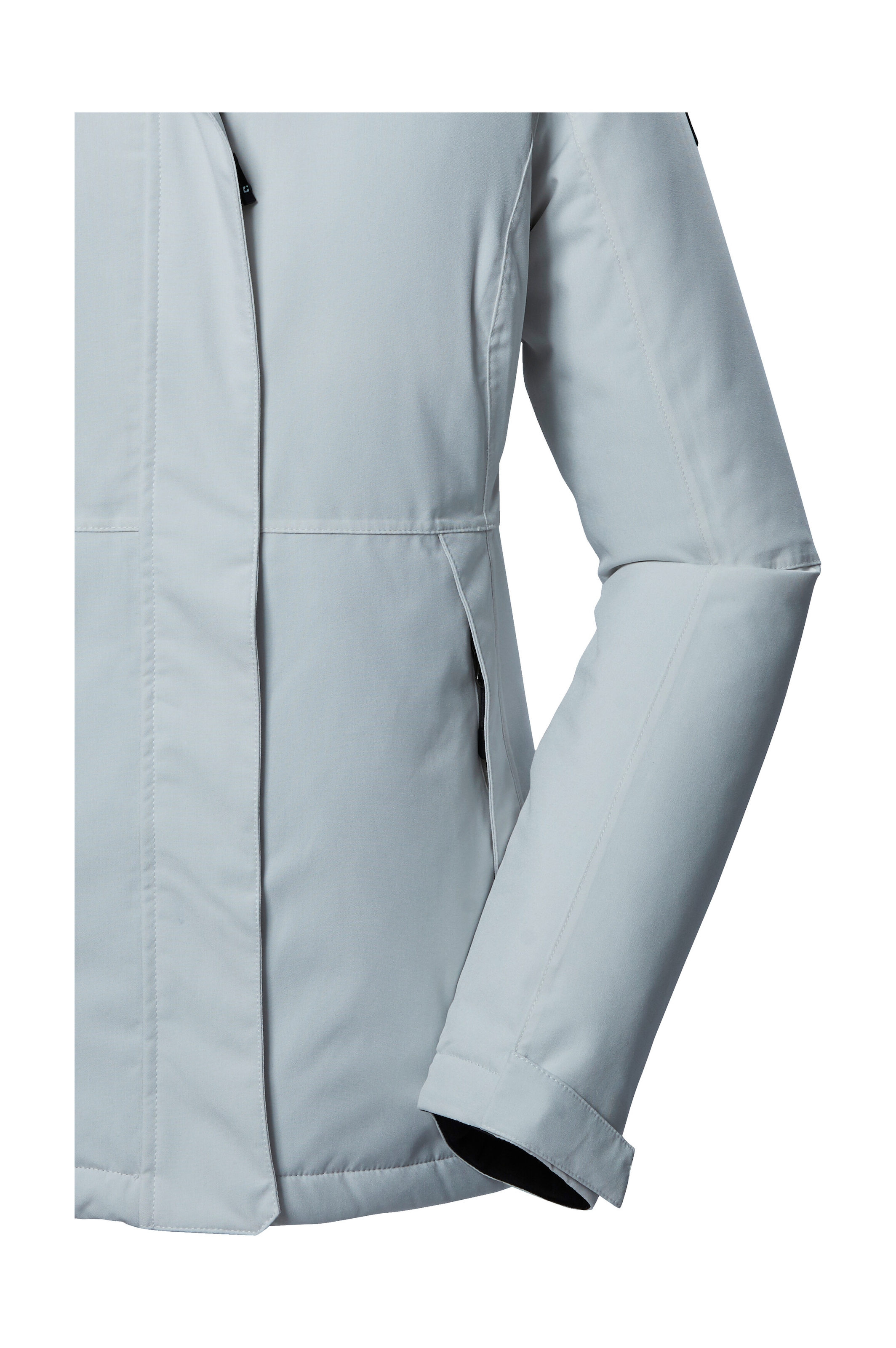 Killtec Outdoorjacke »KOW 37 WMN JCKT«, Wasserdichte Damen Funktionsjacke mit abnehmbarer Kapuze