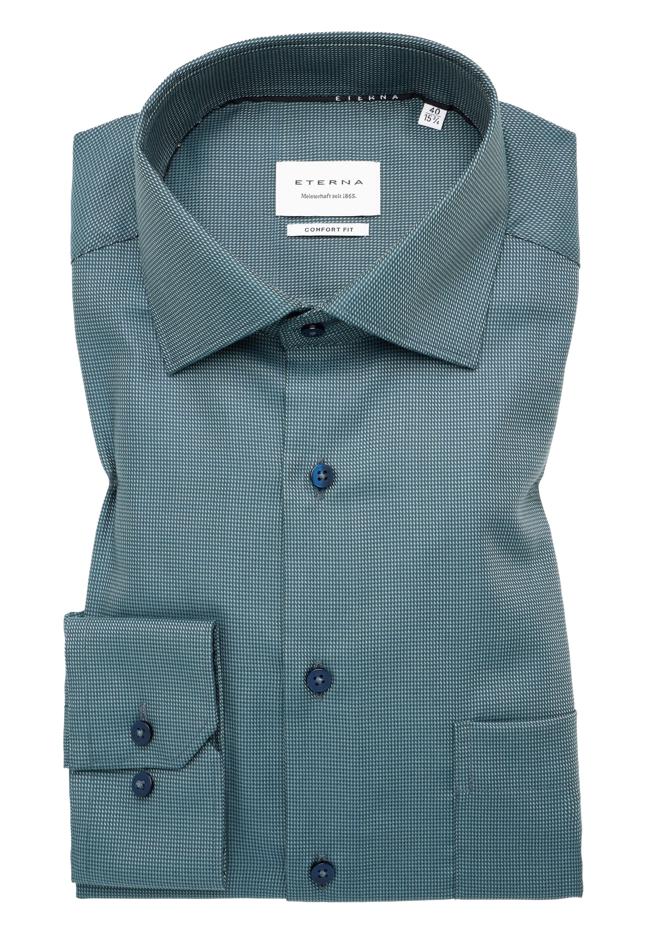 Eterna Langarmhemd »COMFORT FIT«, NON IRON (bügelfrei)