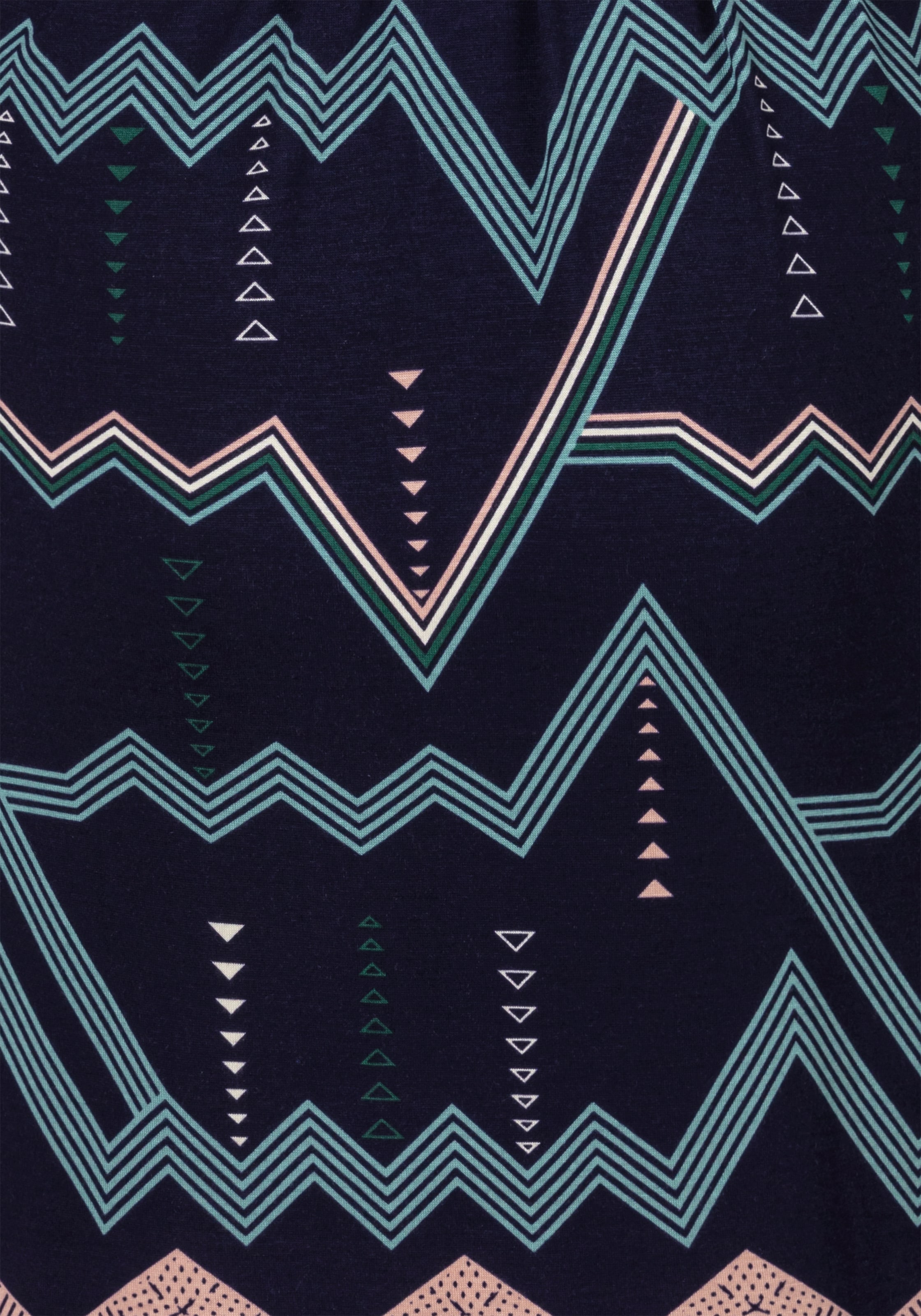 OTTO grafischem bei LASCANA bestellen Muster Kimono, mit Zick-Zack