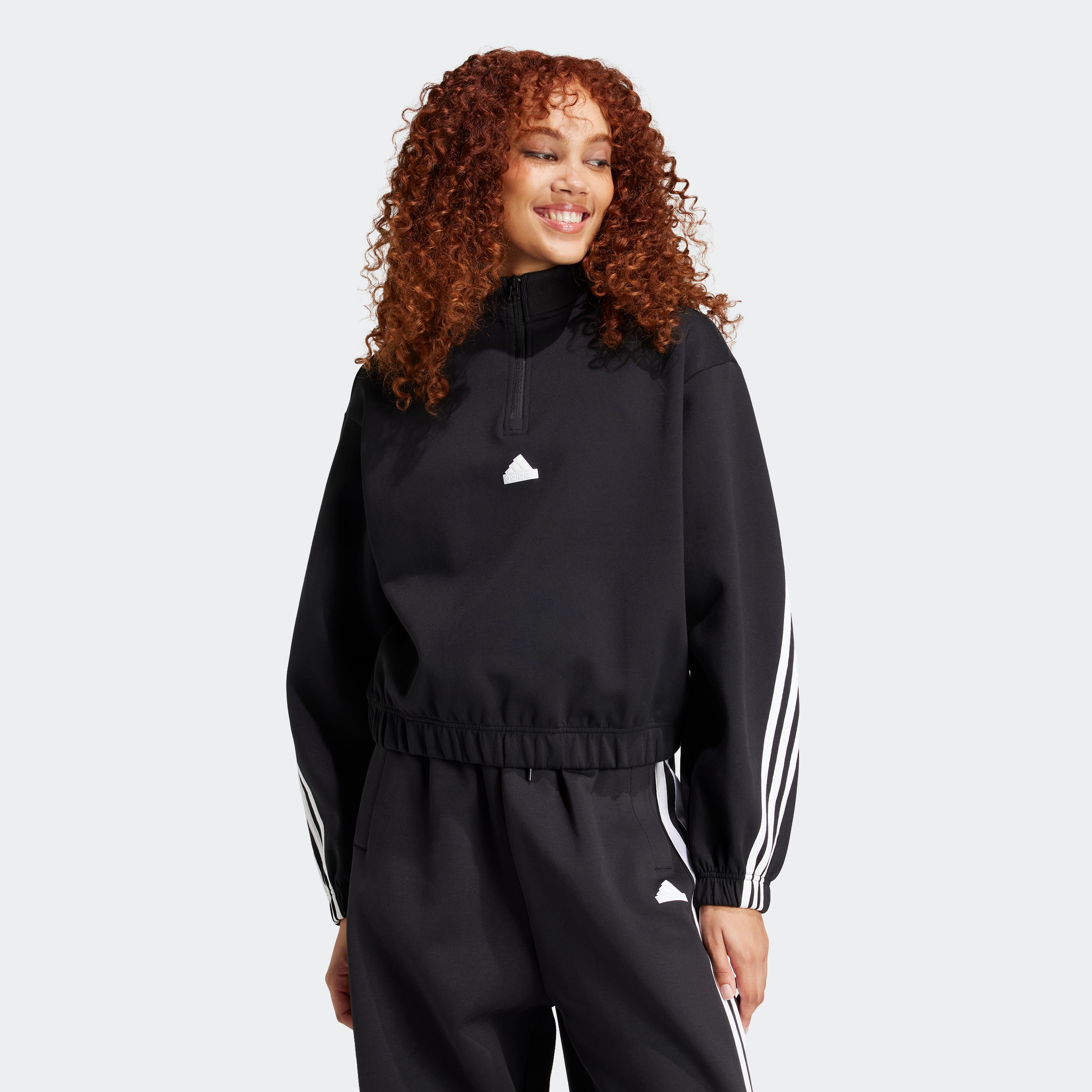 adidas Sportswear Sweatjacke »W FI 3S QZ«