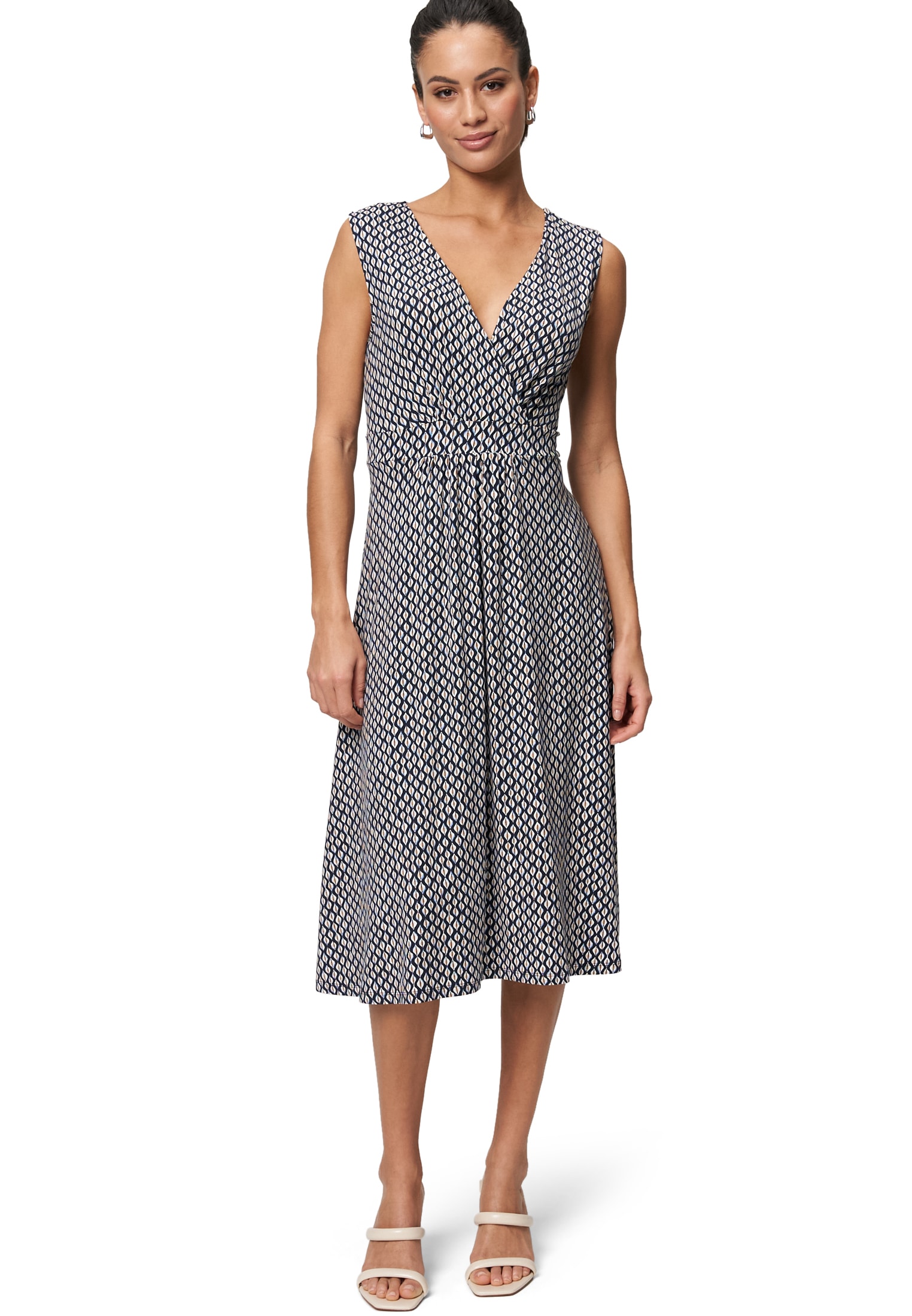Zero Midikleid »Midikleid mit Wickeloptik«