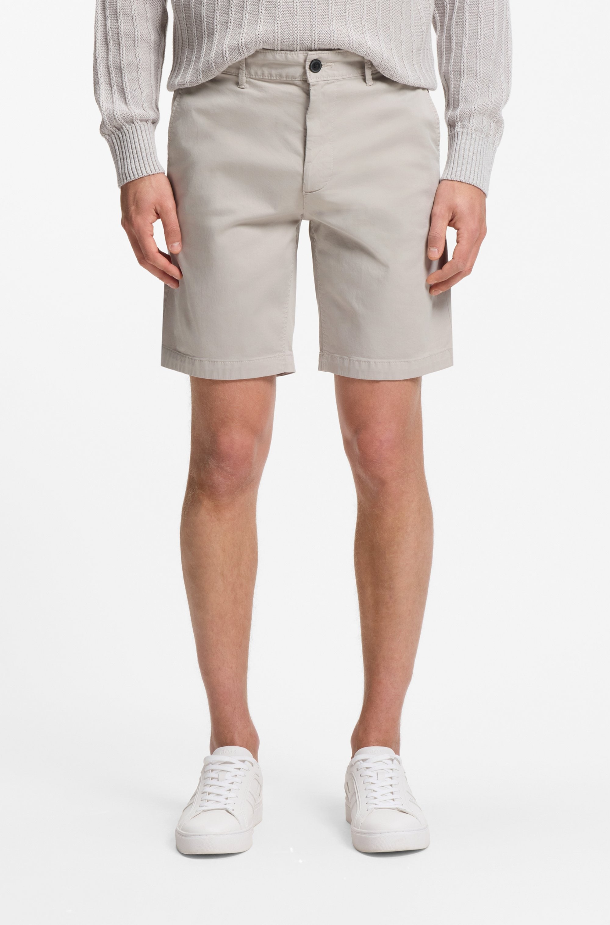 BOSS ORANGE Chinoshorts »slim Shorts«  in moderner Passform