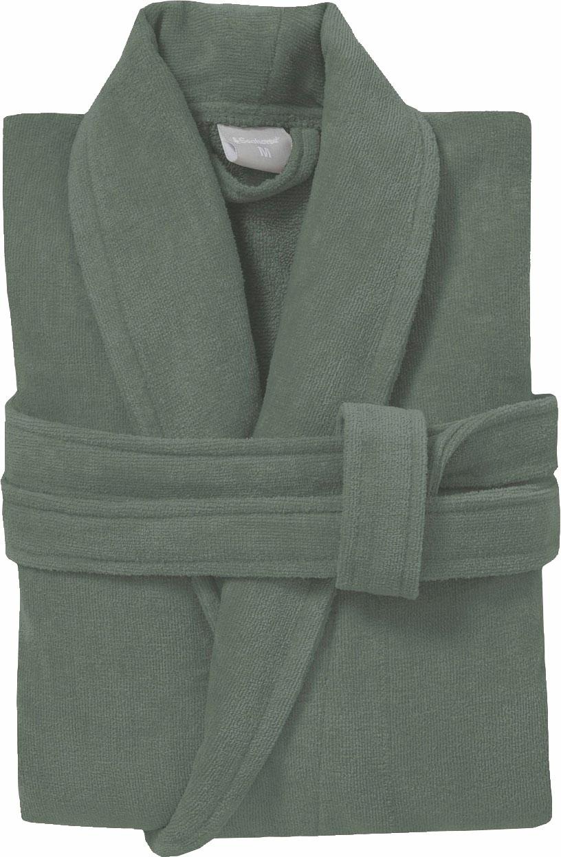 Seahorse Bademantel »Seahorse Pure Unisex«, (1 St.), Langarm, aufgesetzte Taschen