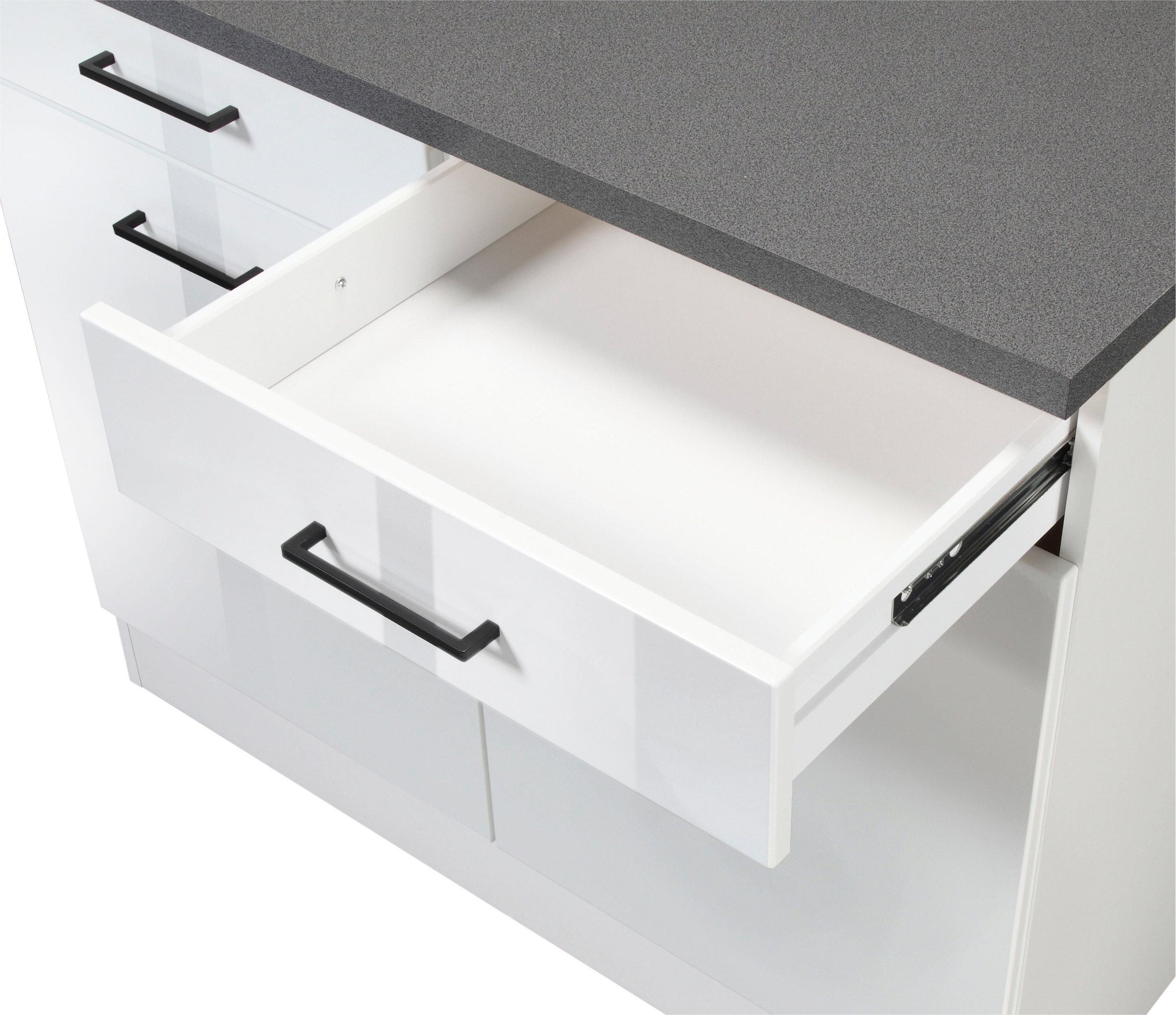 KOCHSTATION Unterschrank »KS-Trier« Breite 100 cm, für viel Stauraum