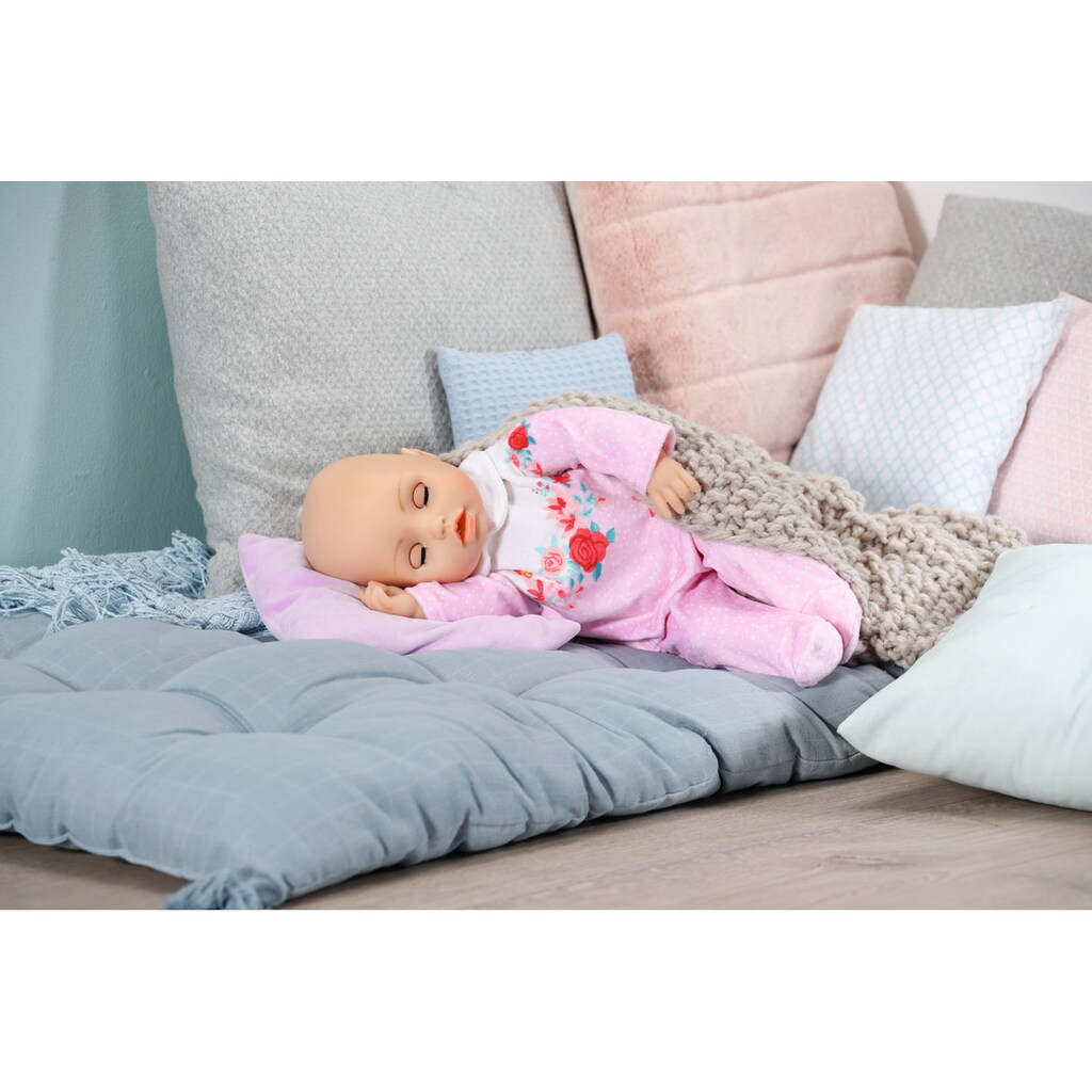 Baby Annabell Puppenkleidung »Strampler rosa Blumen, 43 cm«