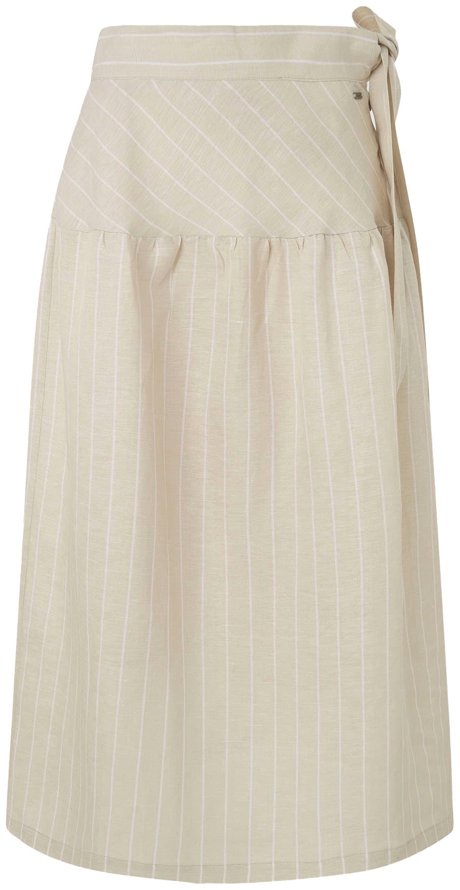 Pepe Jeans Midirock »EFFIE«, aus sommerlichem Leinenmix