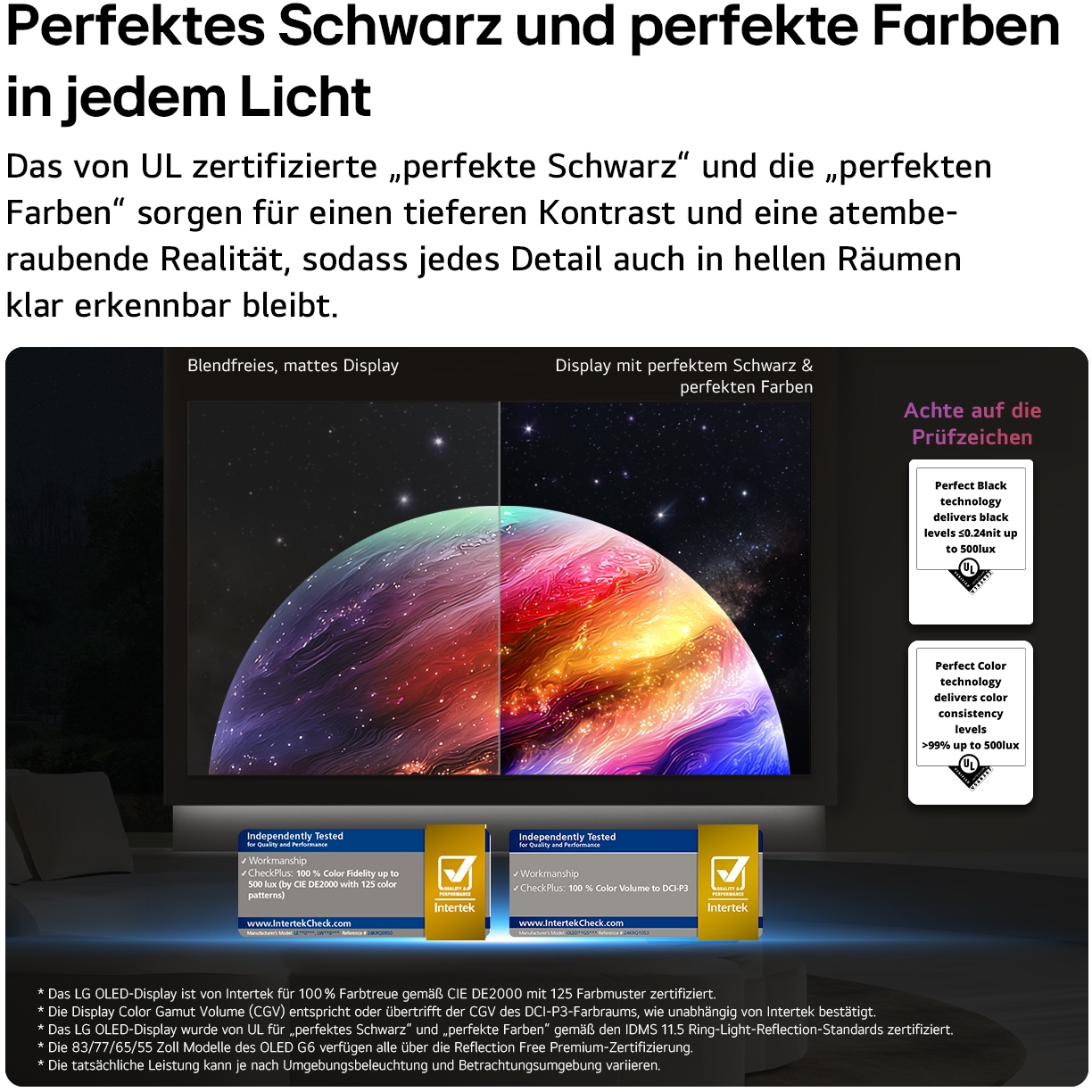 LG OLED-Fernseher »OLED55C68LA« 139 cm/55 ″ Smart-TV