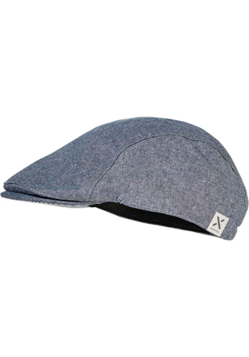 Maximo Herren Schirmmütze Flatcap für Kids Jungen in blau, Größe 51