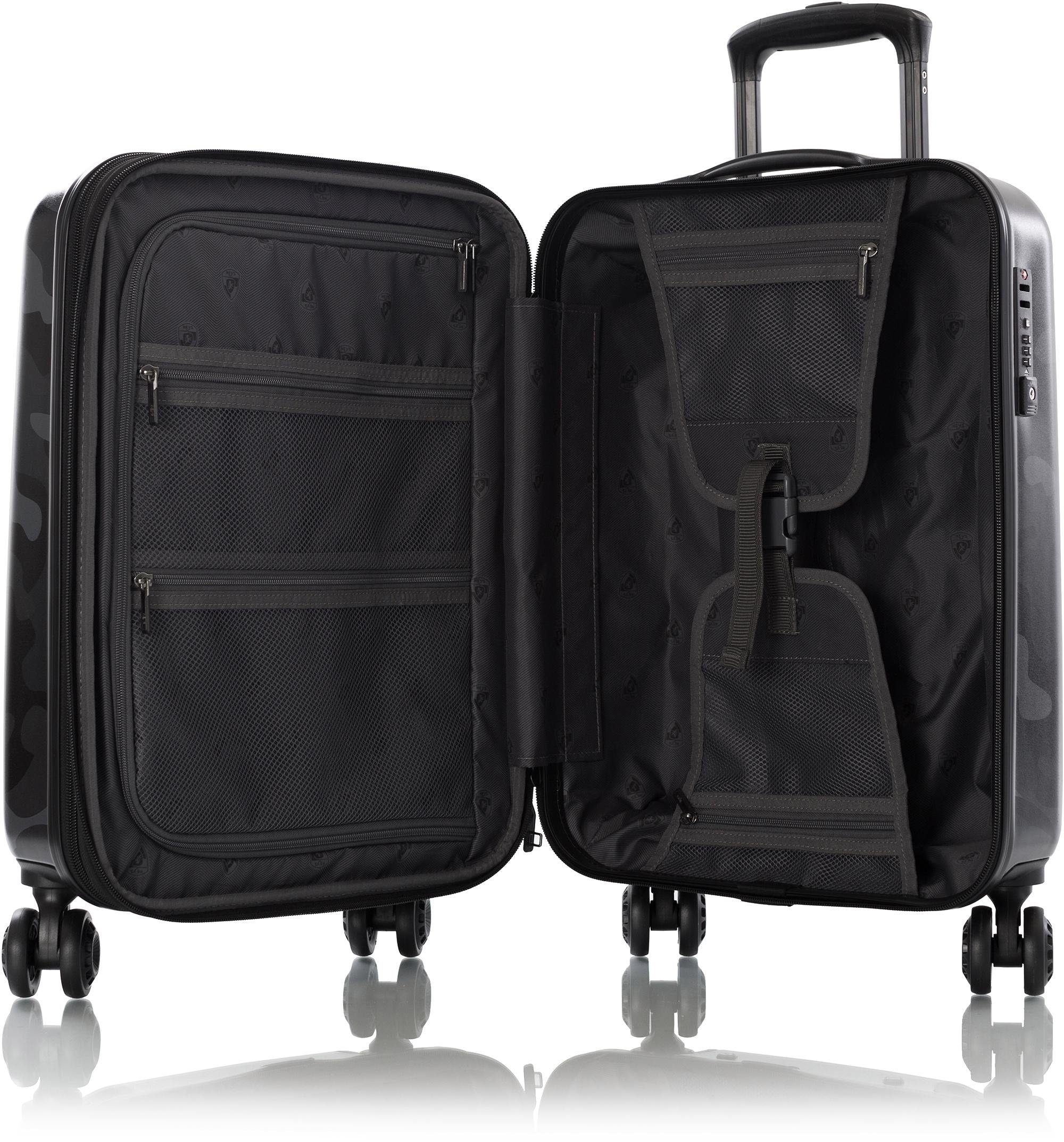 Heys Hartschalen-Trolley »Black Camo, 53 cm« 40 l 4 Rollen Heys x Joachim Llambi Hartschalen-Koffer Volumenerweiterung