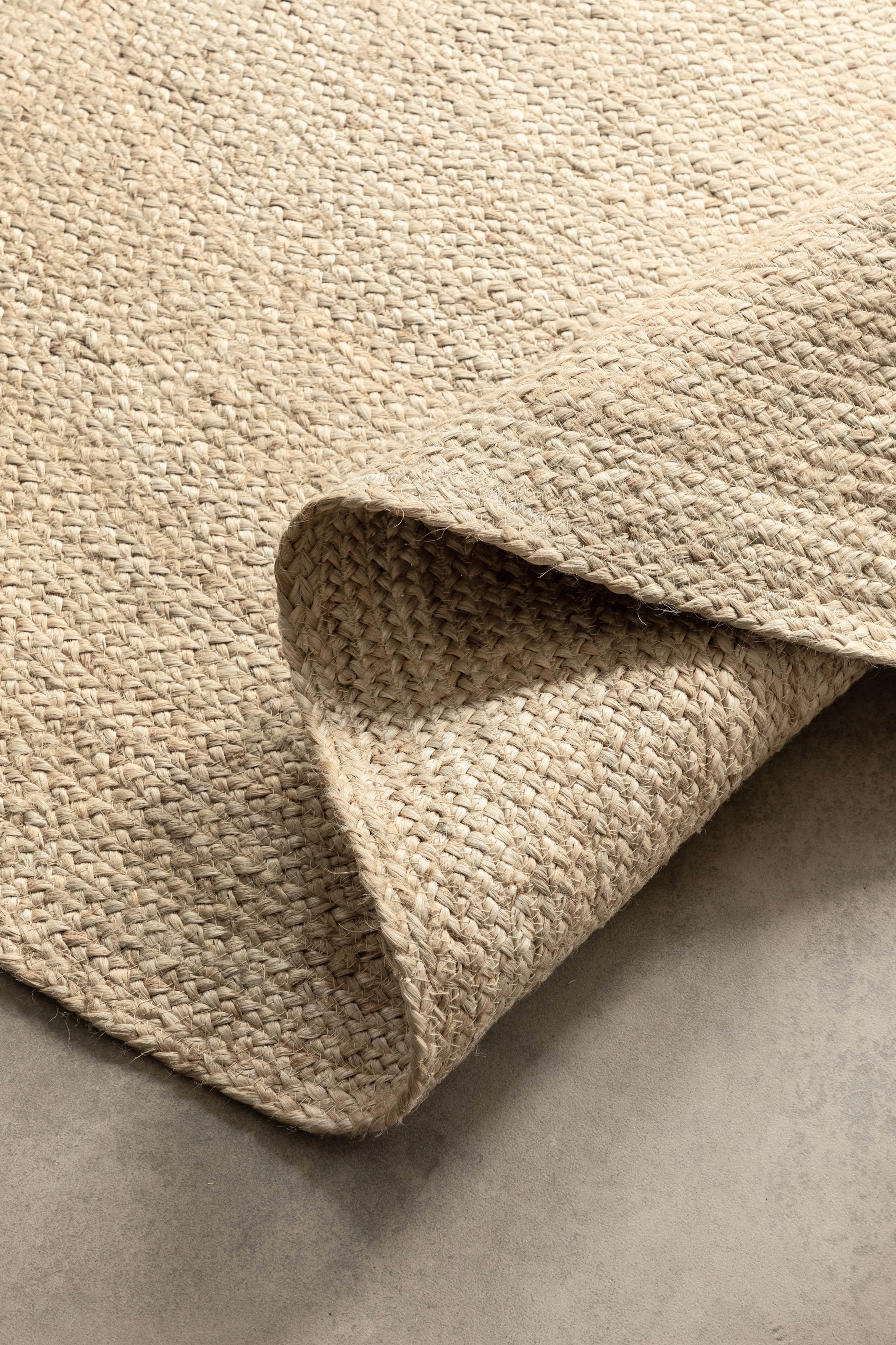 HANSE Home Teppich »Rangpur Juteteppich, auch in oval« oval 10 mm Höhe handgewebt, 100% Jute , Natur, Wohnzimmer, Flur, Boho, Skandi