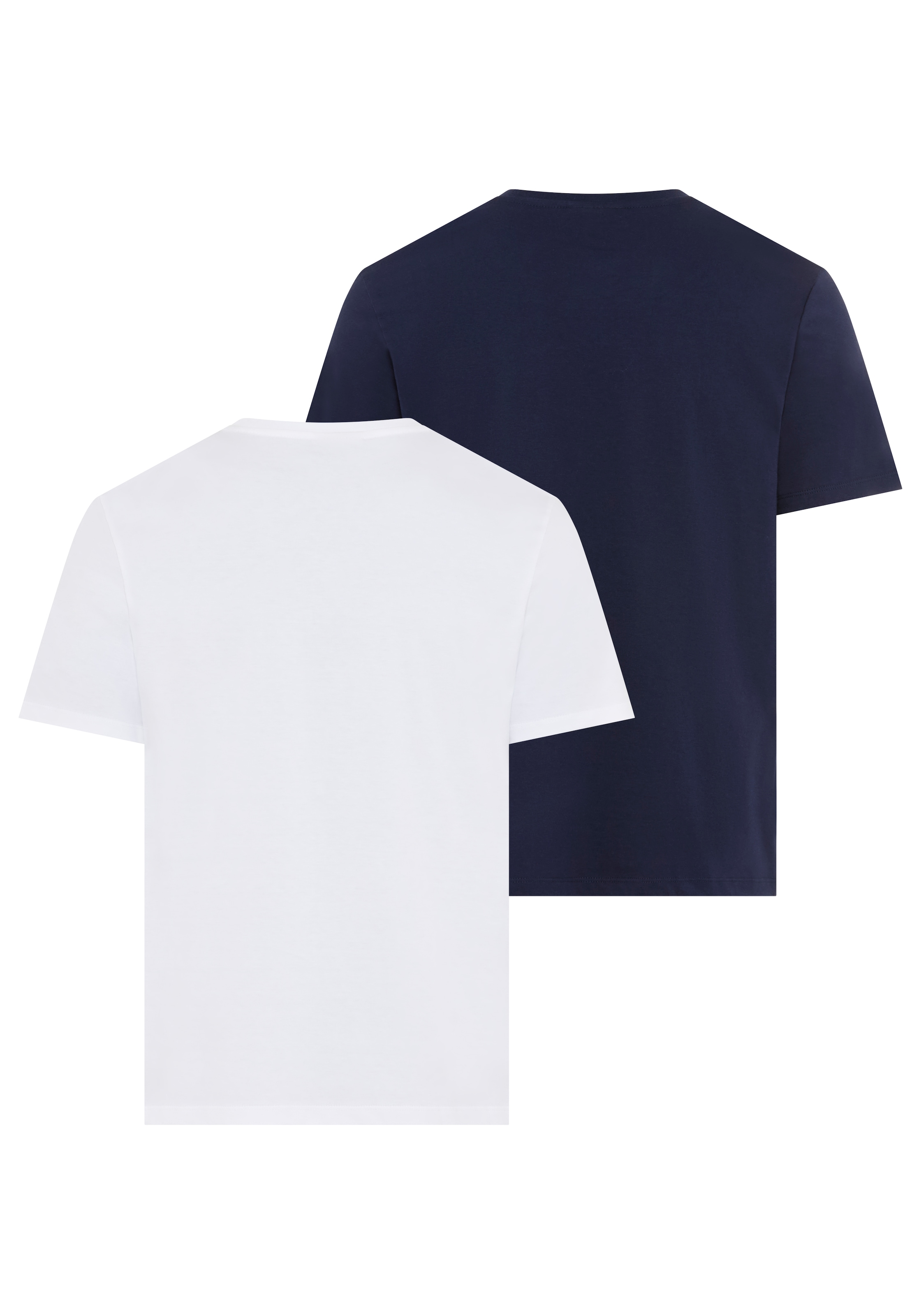 Calvin Klein Jeans T-Shirt »SS BADGE TEE 2 PACK« Packung, 2er-Pack, 2 Stk. Mit Rundhalsausschnitt
