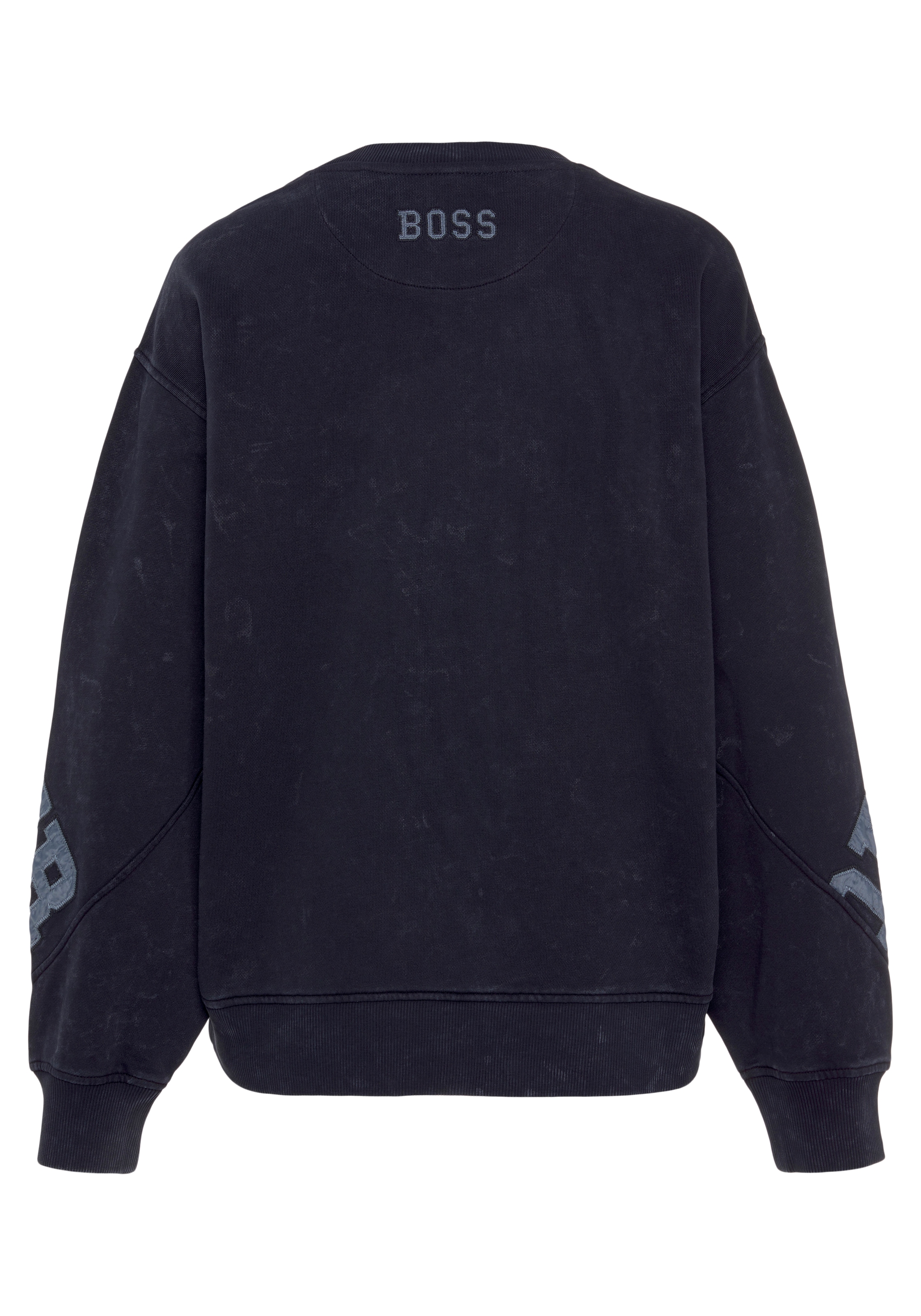BOSS ORANGE Sweatshirt »Eprep Premium Damenmode«, mit Schriftverzierung auf den Ärmeln