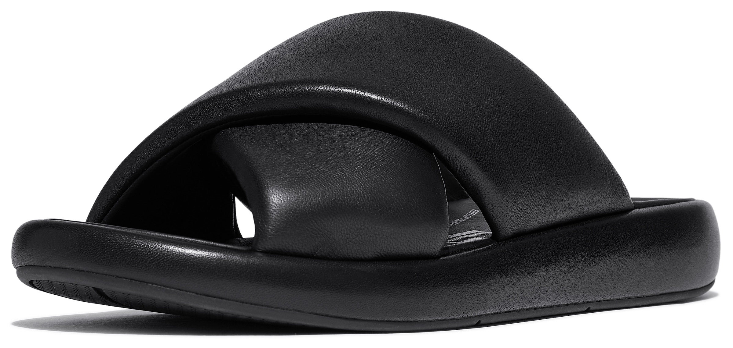 Fitflop Pantolette »iQUSHION D-LUXE«, Flats, Sommerschuh mit gepolsterter Innensohle