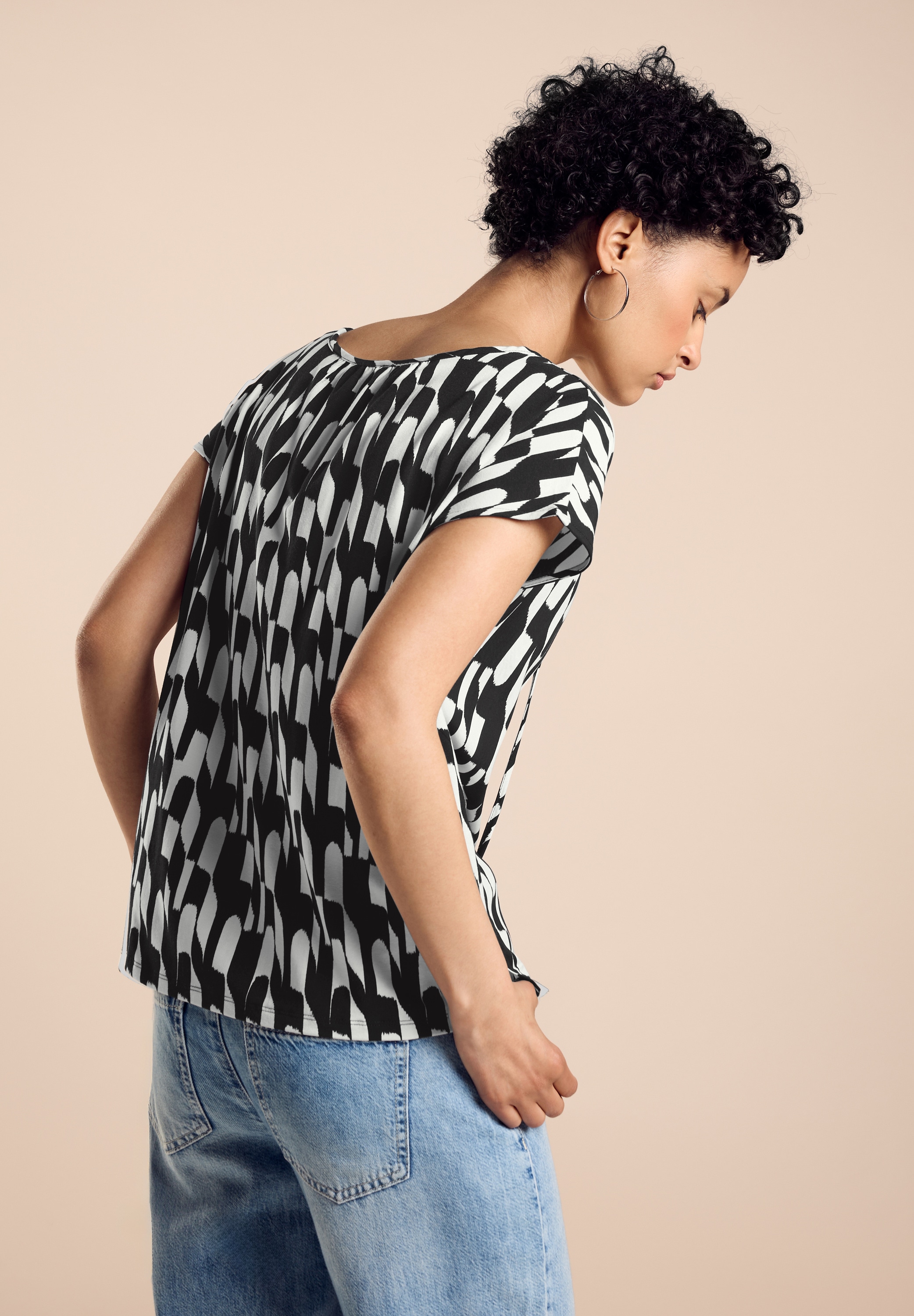 STREET ONE Shirttop, mit Allover-Print
