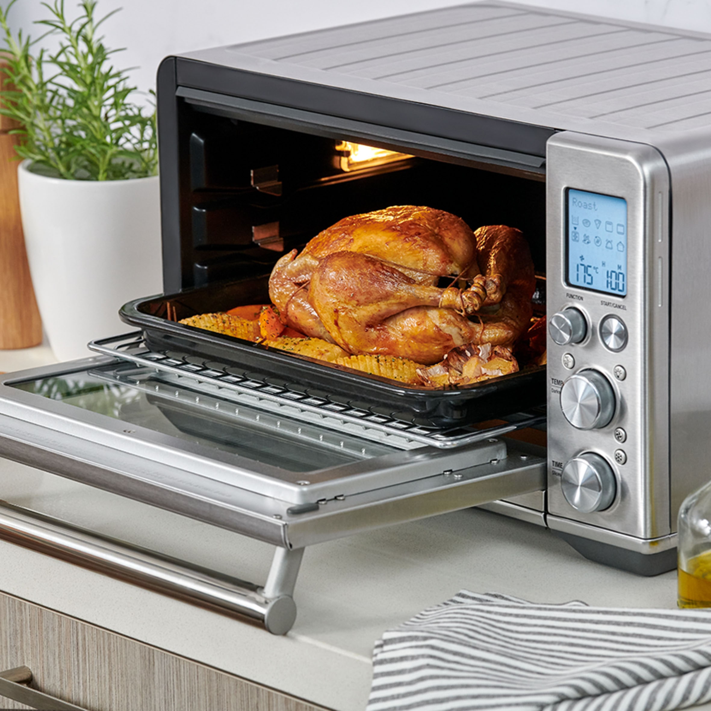 Sage Minibackofen »SOV860BSS the Smart Oven Air Fryer« jetzt online bei OTTO | Minibacköfen