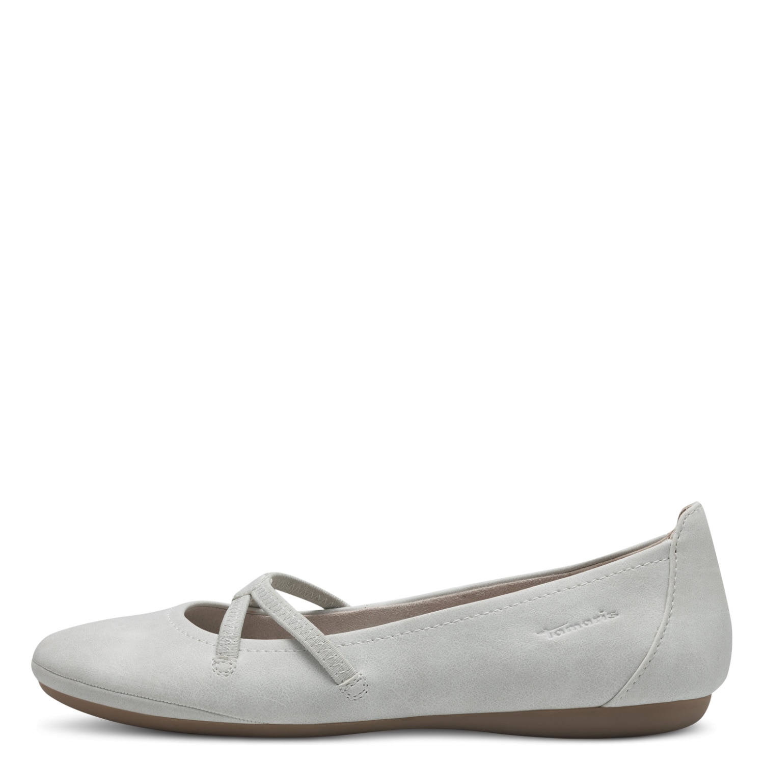 Tamaris Ballerina »Caterina«  Flats, Festtagsmode, Slipper mit Gummizugriemchen