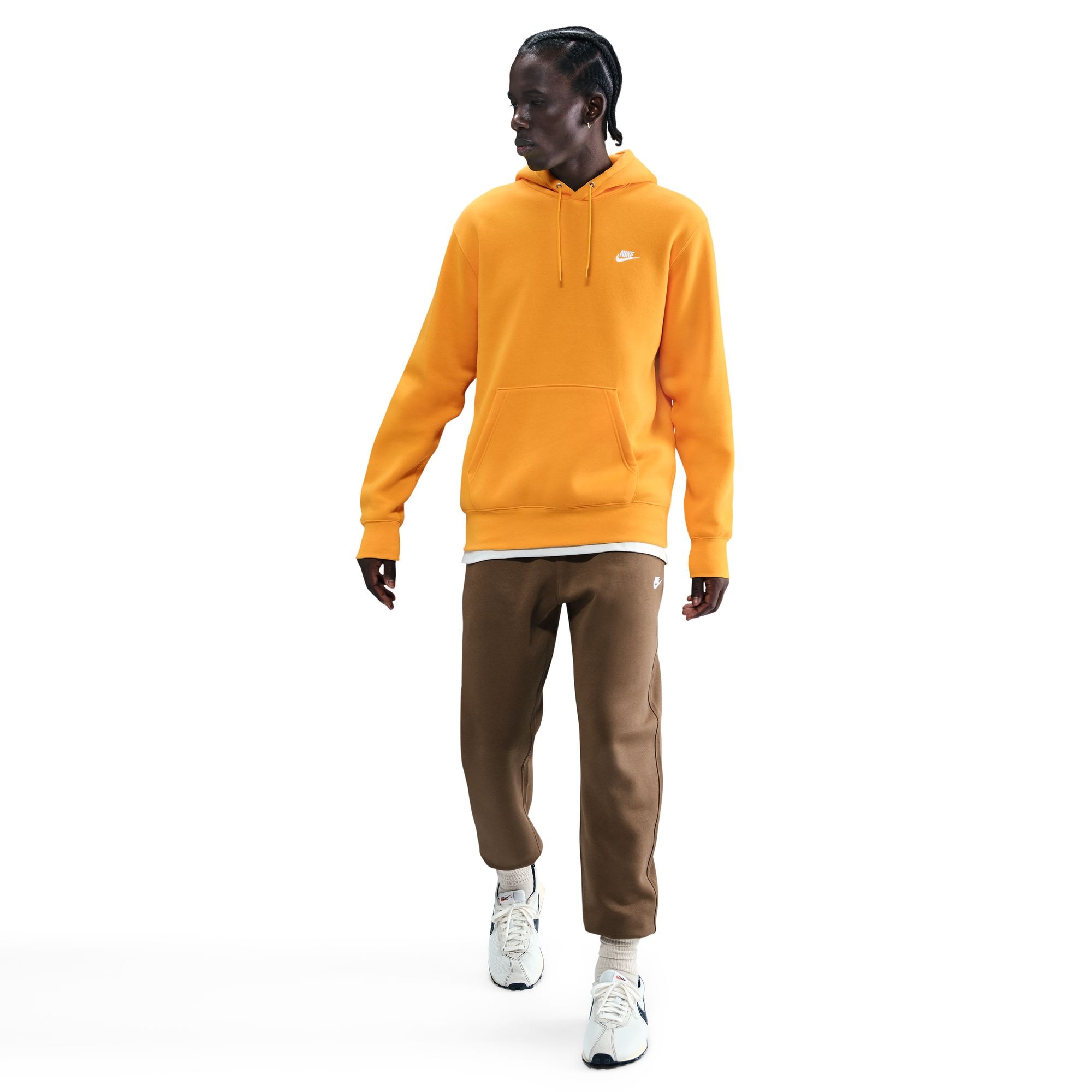 Nike Sportswear Kapuzensweatshirt »M NK CLUB BB PO HOODIE«, mit Kängurutasche, mit angesetztem Bündchen, ohne Verschluss
