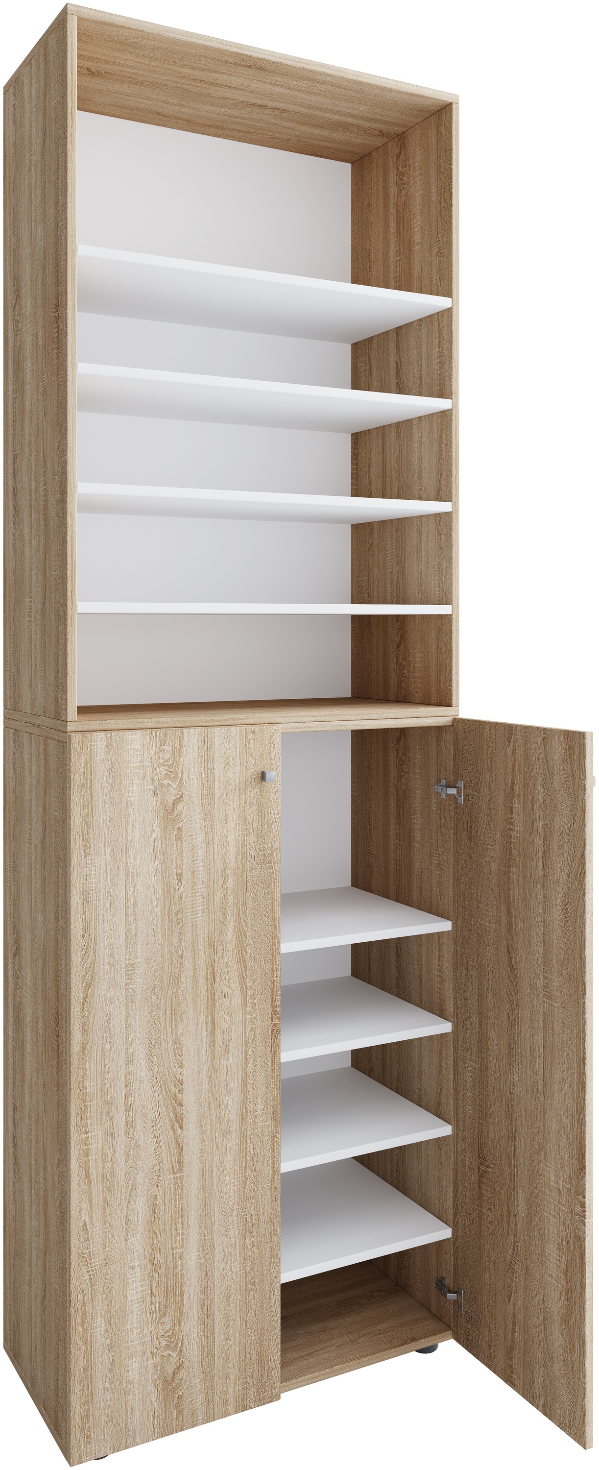 VCM Schuhschrank »VCM XL Holz Großer Schuhschrank Schuhregal Groß Stiefel Dielenmöbel Lona 10 Fächer«, (1 St.)